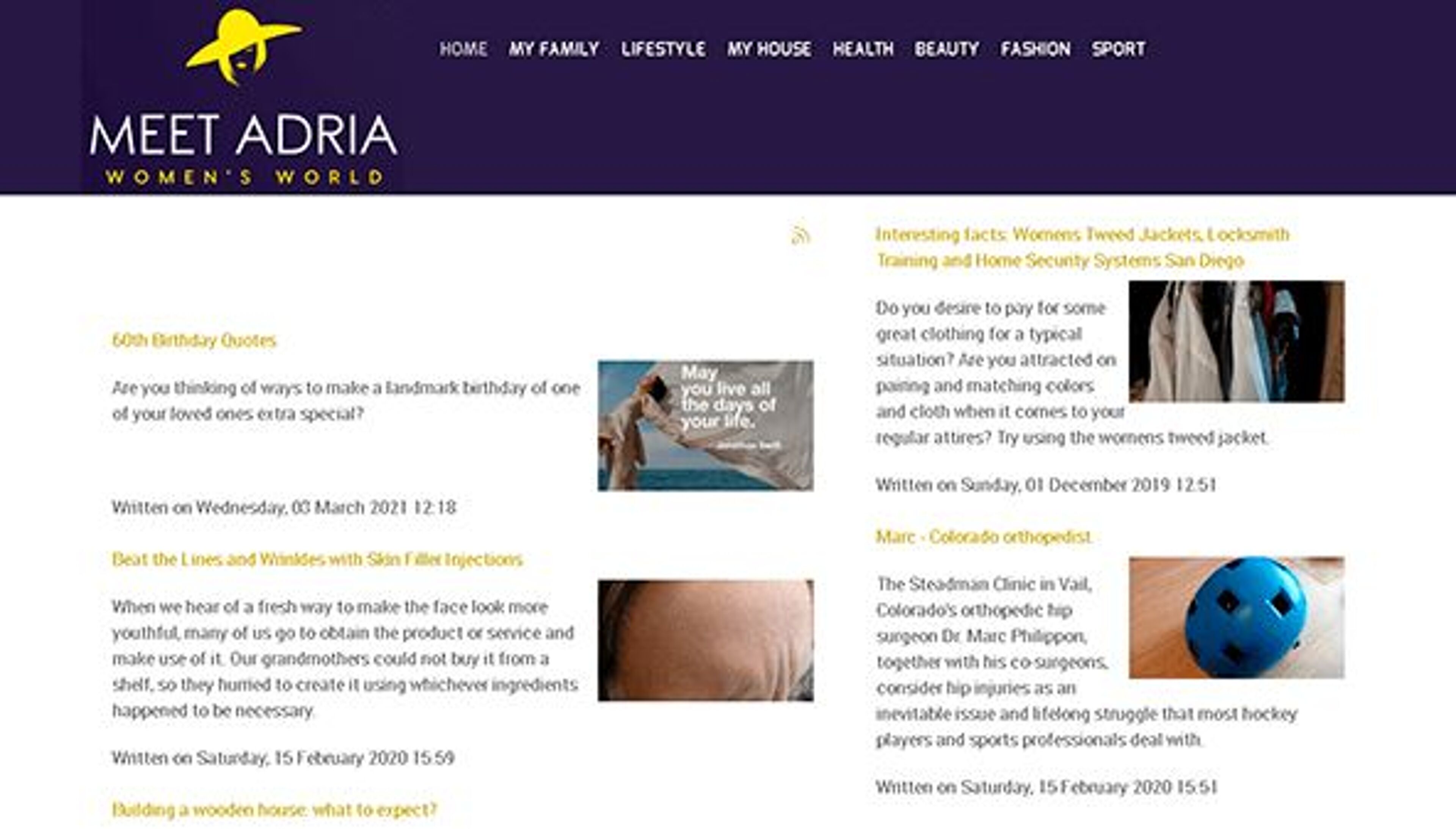 Познакомьтесь с Адрией (meetadria.net)