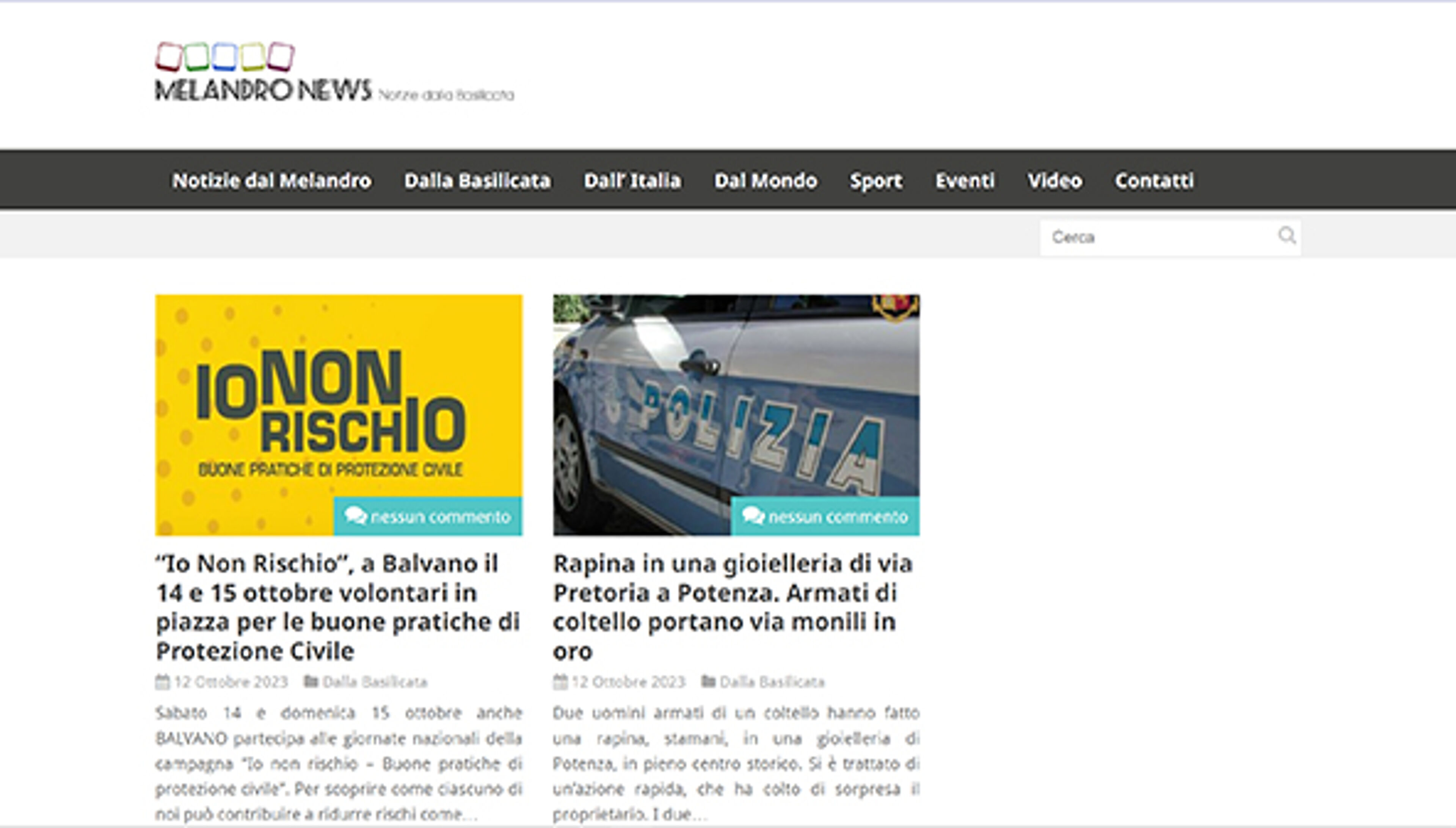 Новости Меландро (melandronews.it)