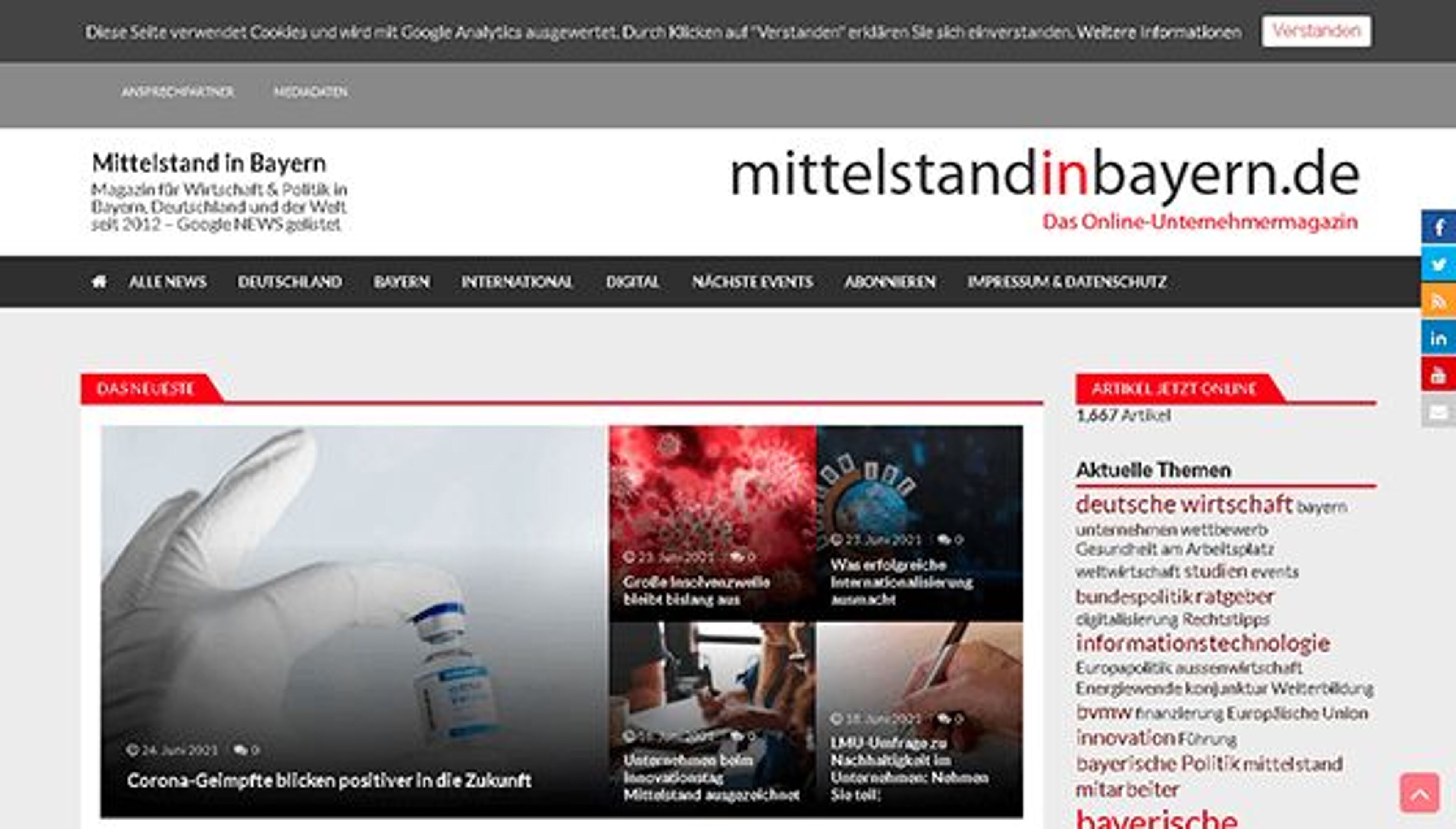 مجلة Mittelstand بافاريا (mittelstandinbayern.de)