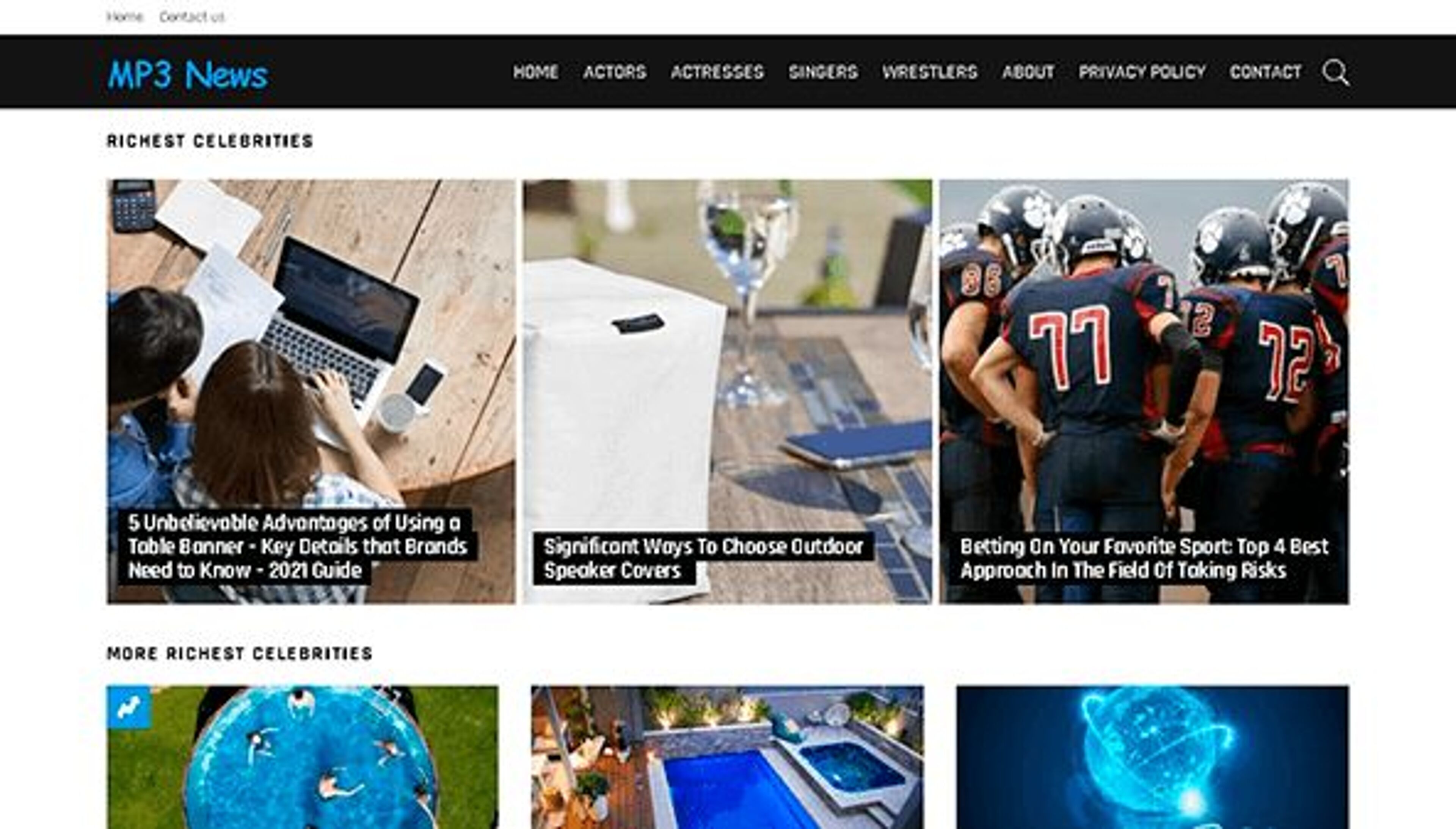 Mp3-nyhetstråd (mp3newswire.net)