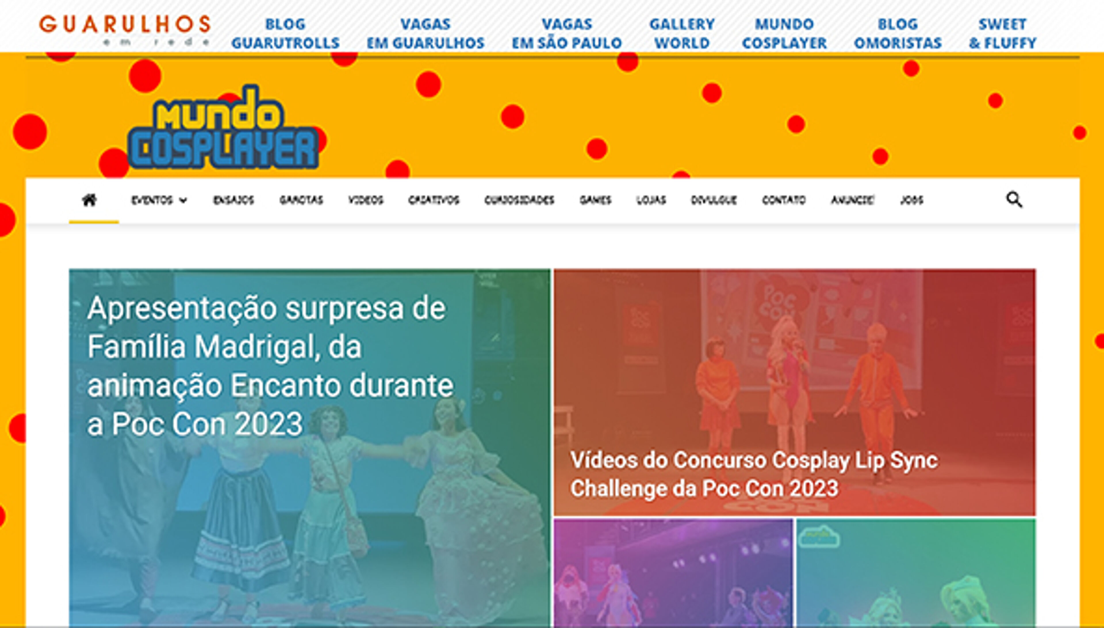Cosplayerių pasaulis (mundocosplayer.com.br)