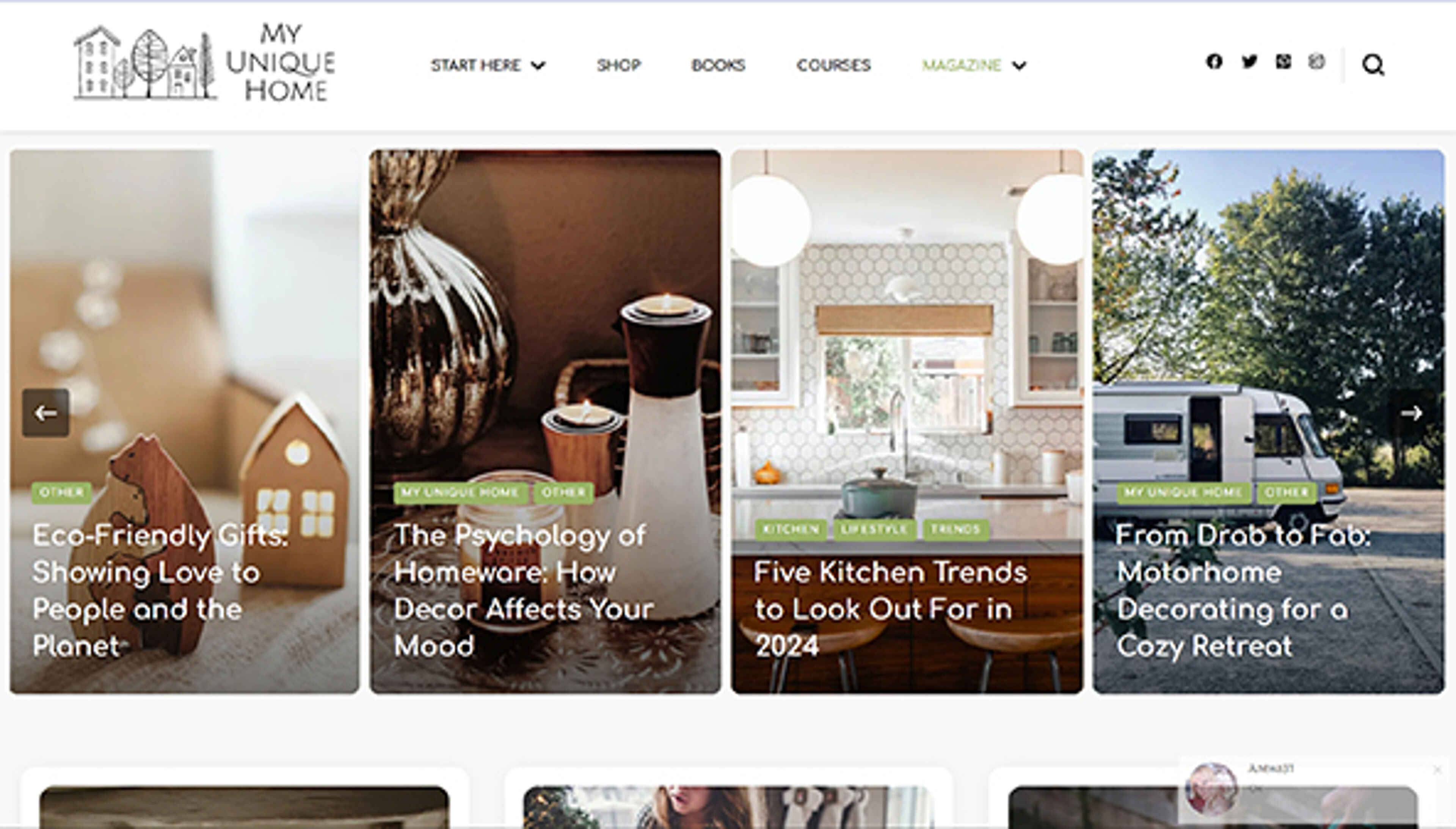 بيتي الفريد (myuniquehome.co.uk)