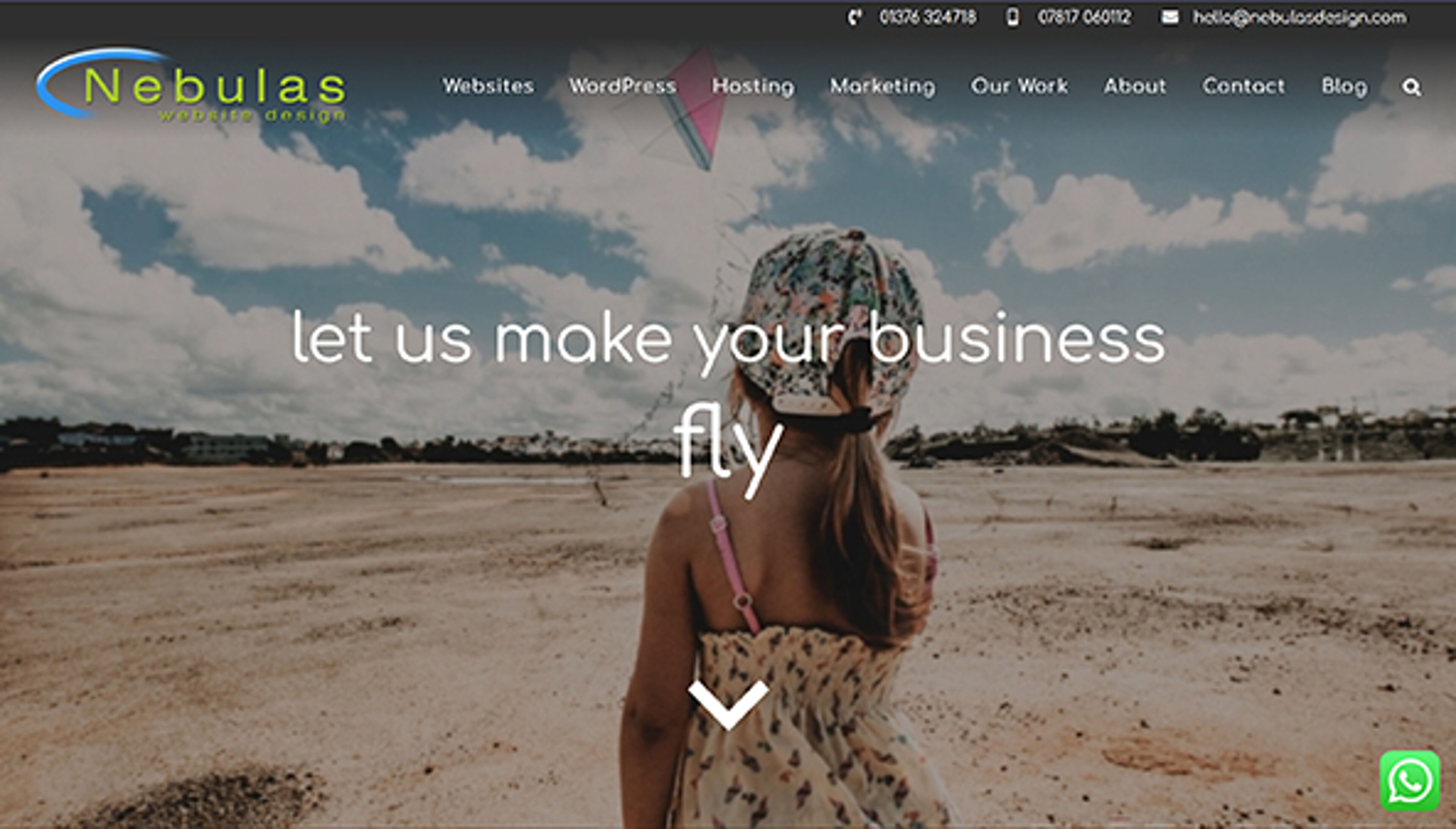 Веб-дизайн туманностей (nebulasdesign.com)