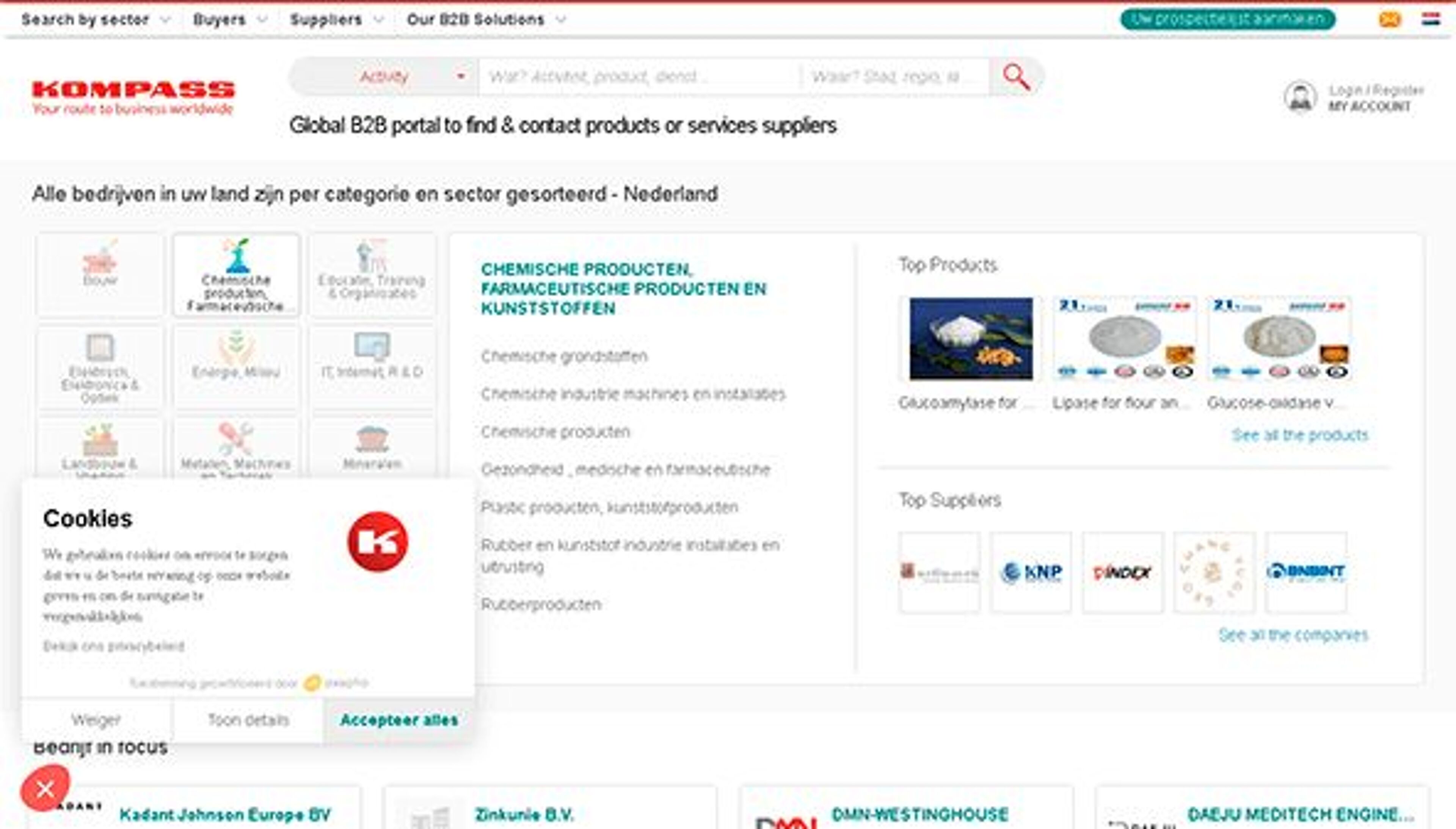 Kompass (Holanda) (nl.kompass.com)