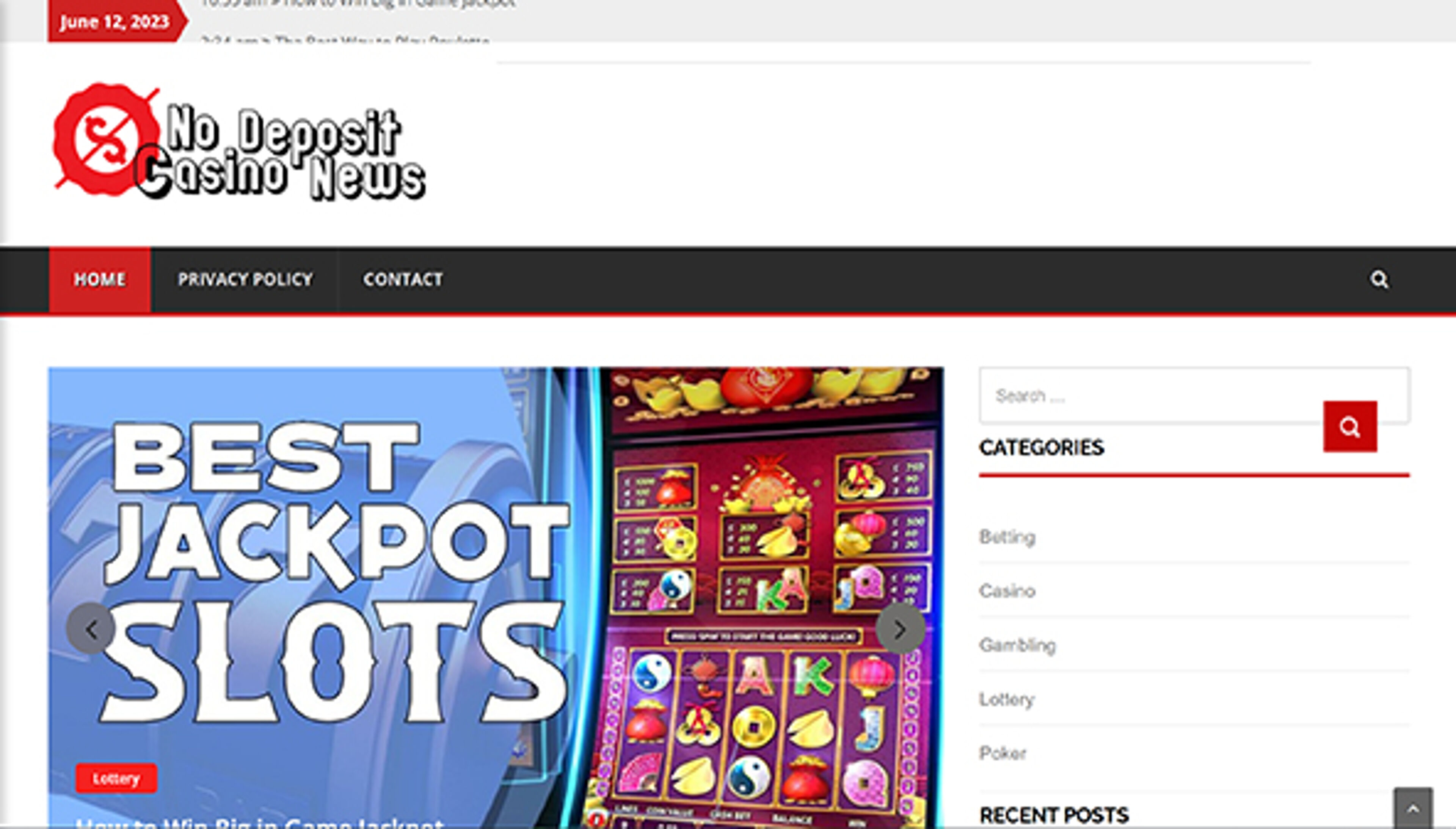 Новости казино без депозита (nodepositcasinonews.com)