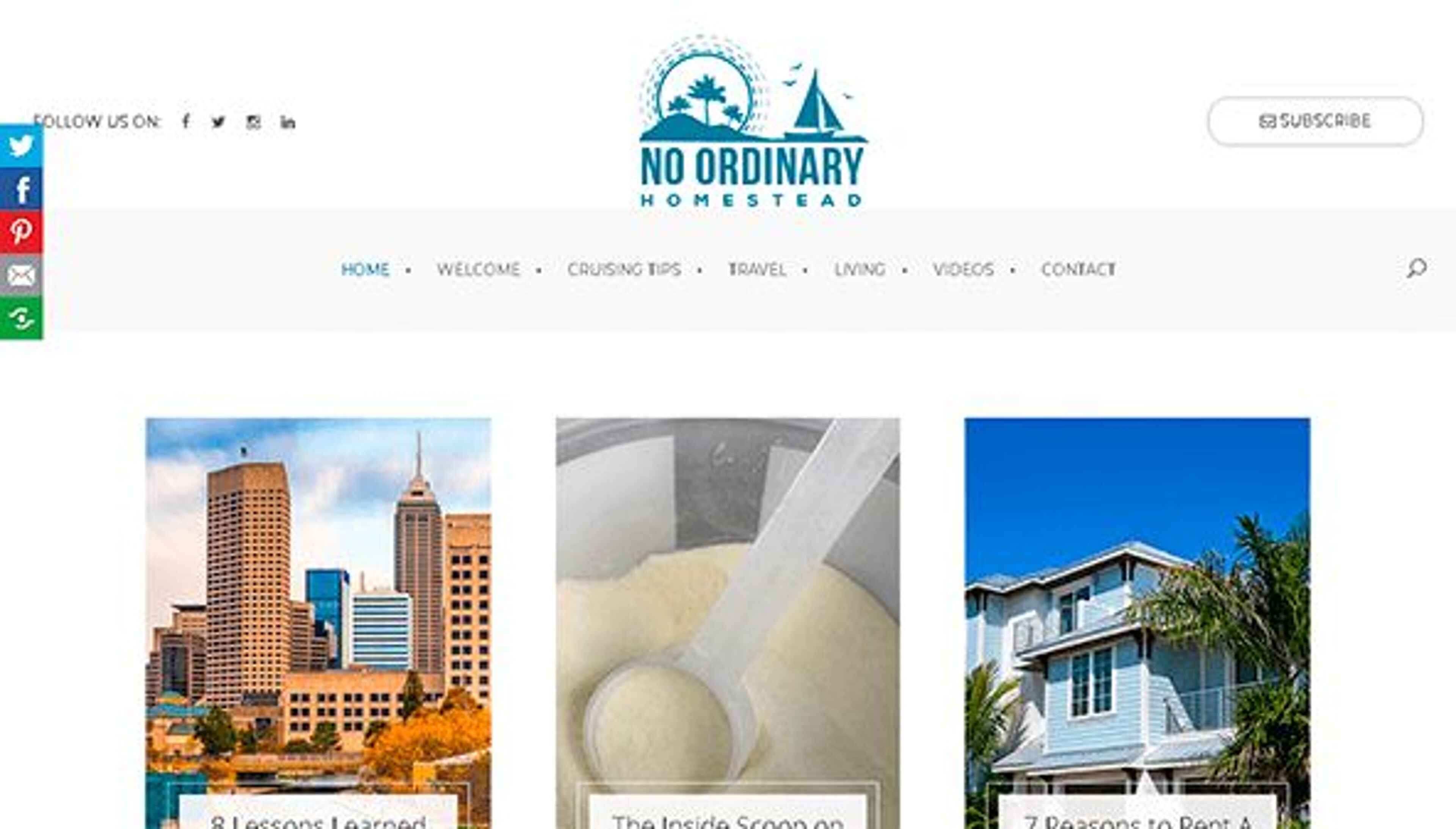 Nenhuma casa comum (noordinaryhomestead.com)