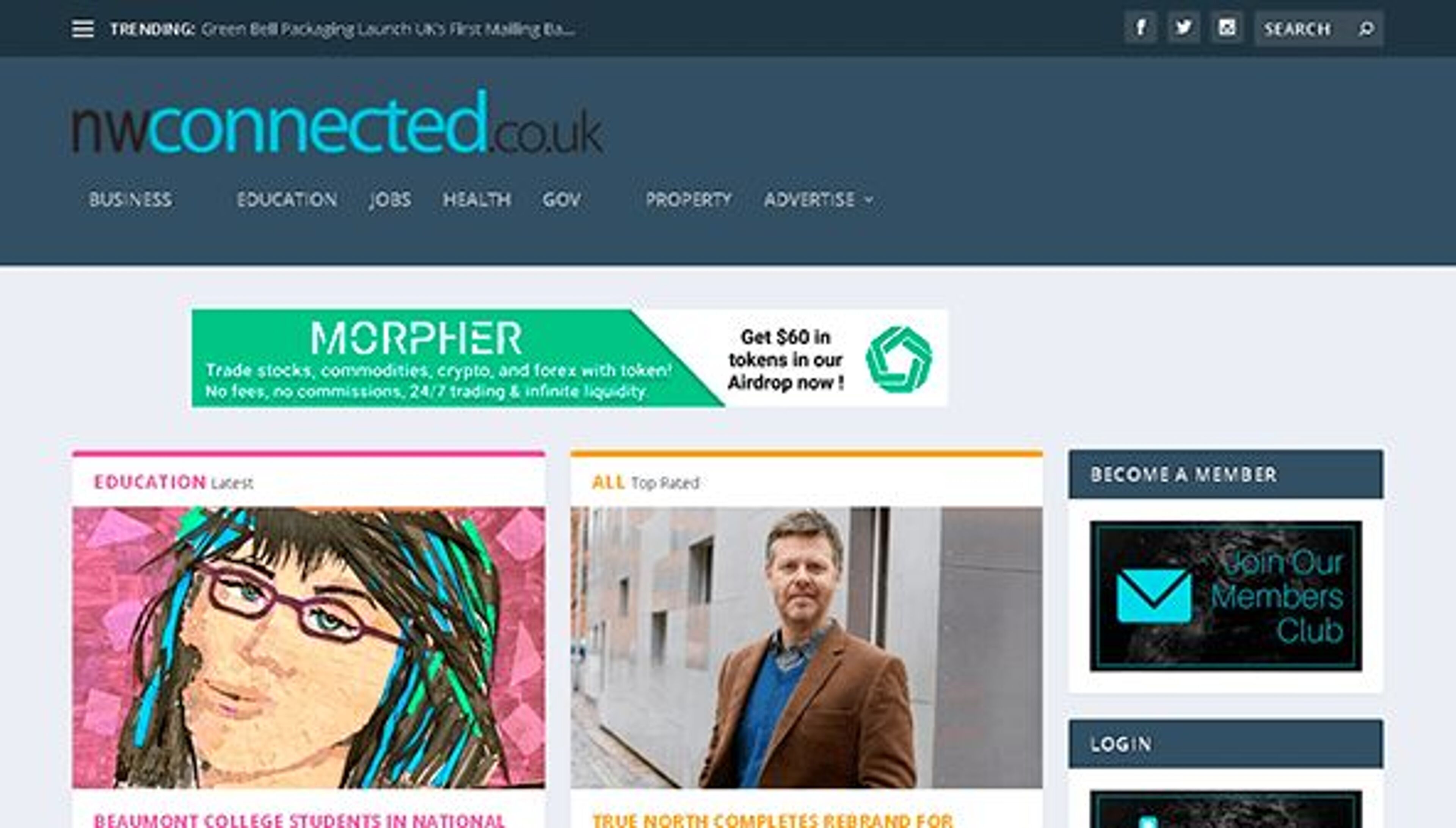 Nordvest tilkoblet (nwconnected.co.uk)