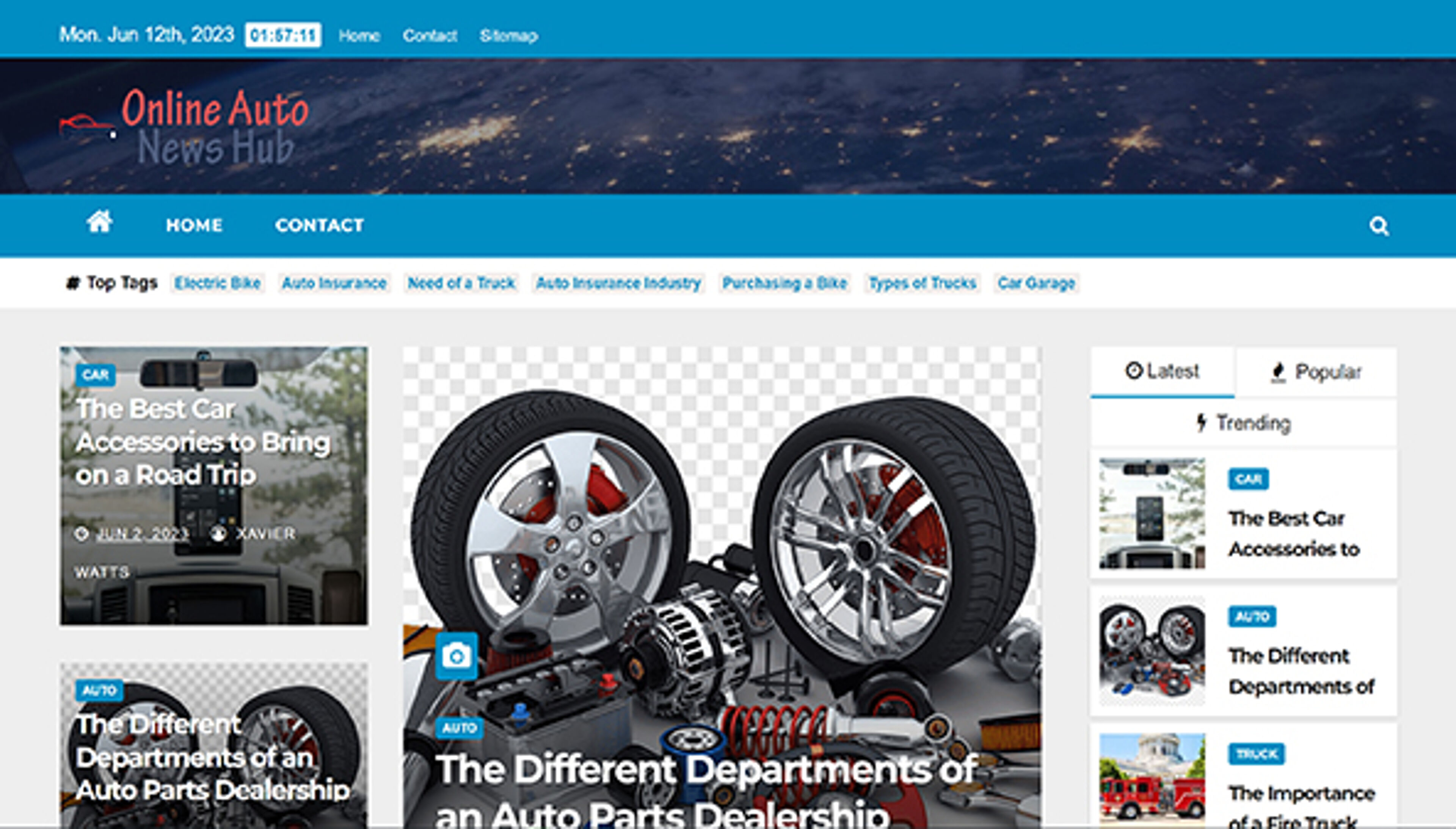 مركز الأخبار التلقائية على الإنترنت (onlineautonewshub.com)