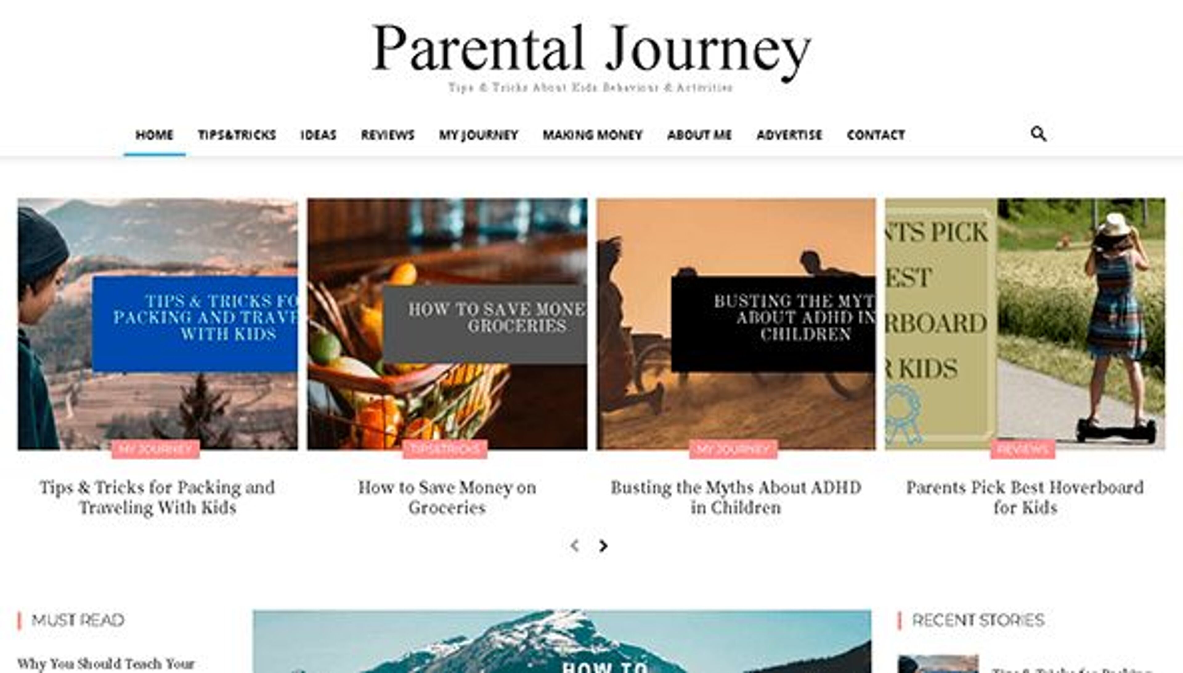Die Reise der Eltern (parentaljourney.com)