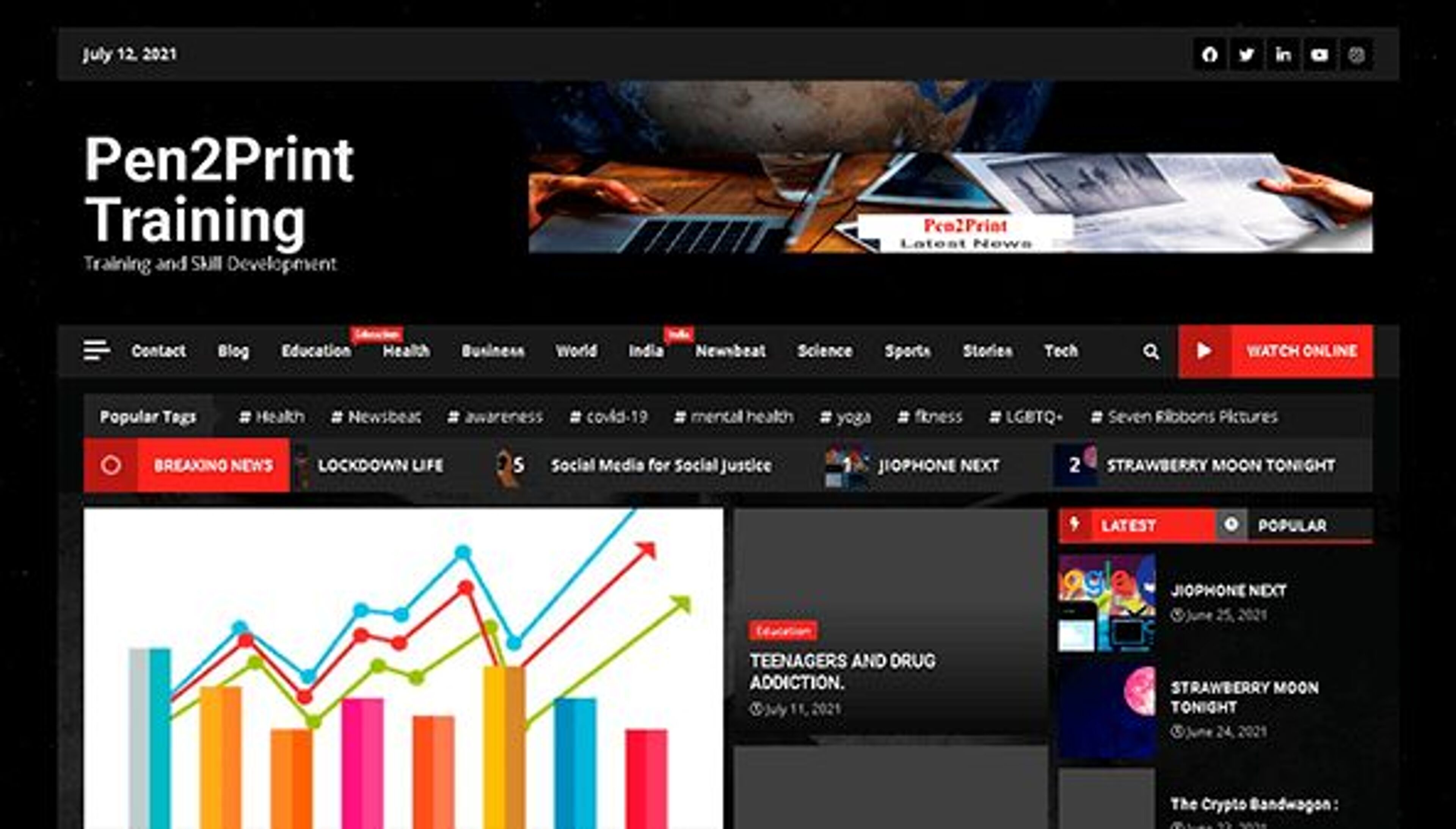 Red de impresión Pen 2 (pen2print.org)