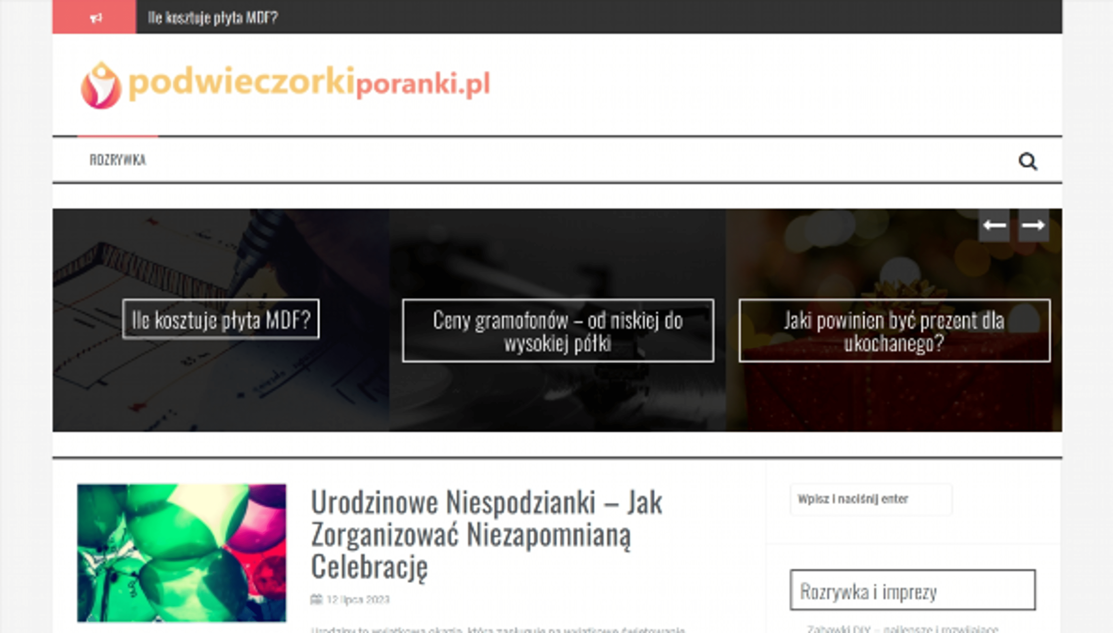 podwieczorkiporanki.pl