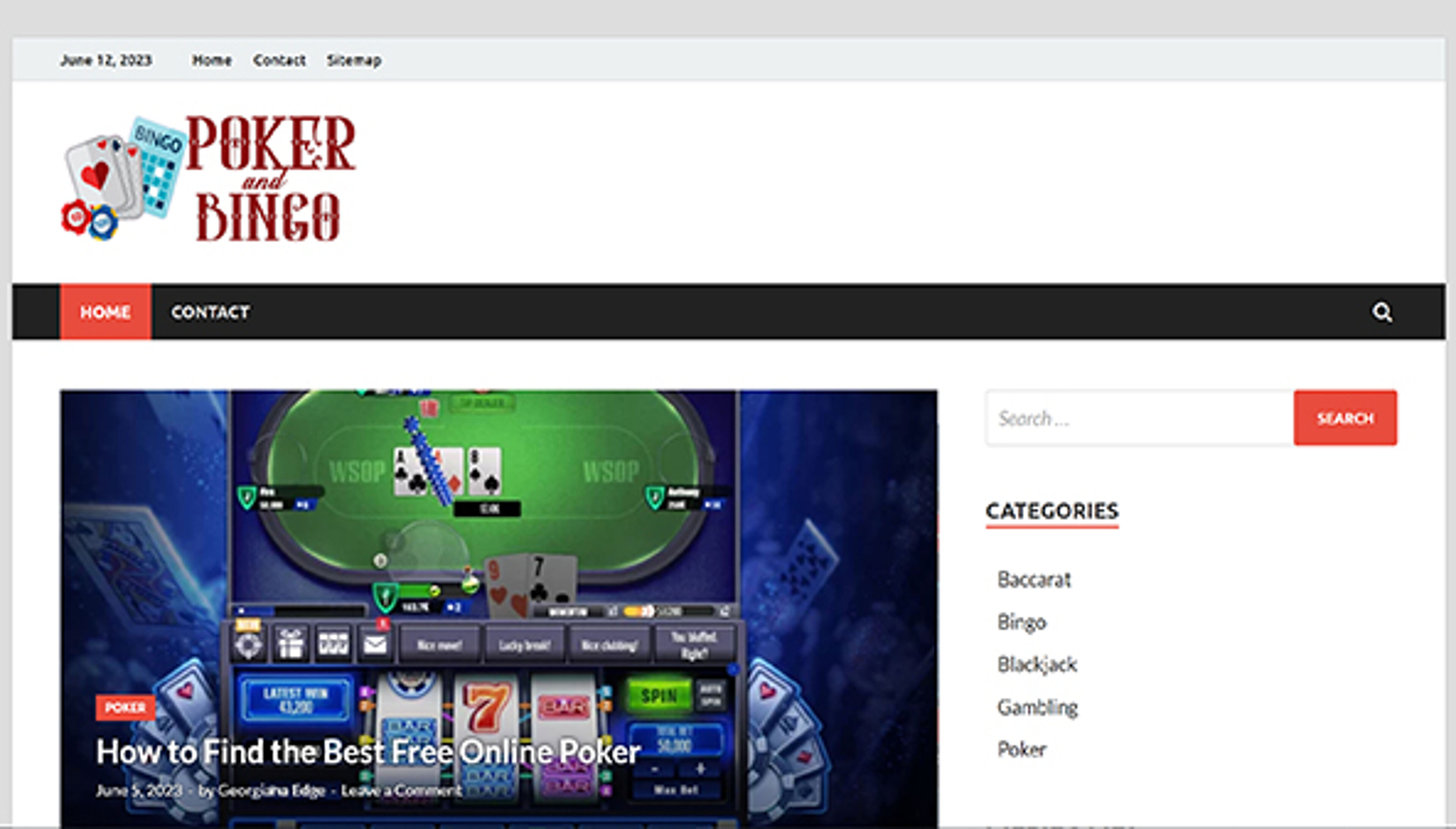 Pokeris ir bingo (pokerandbingo.com)