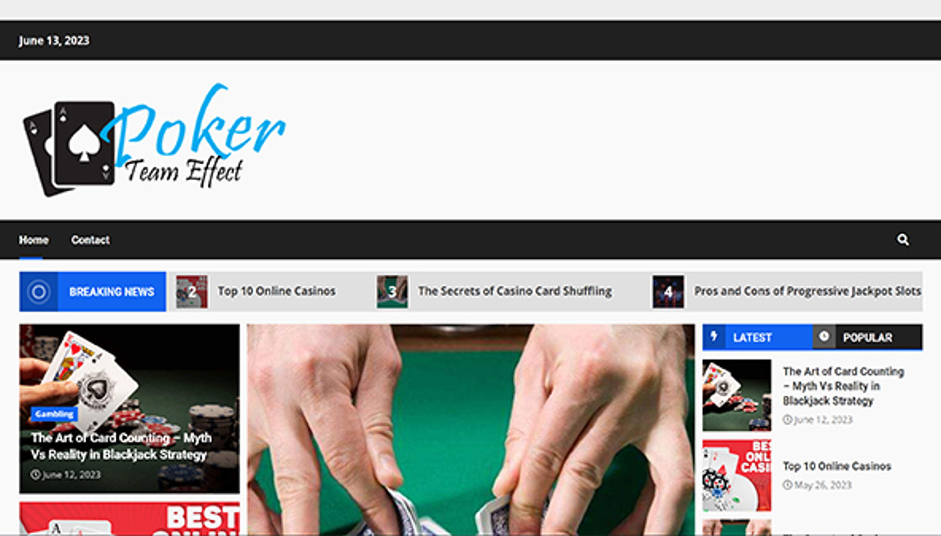 تأثير فريق البوكر (pokerteameffect.com)