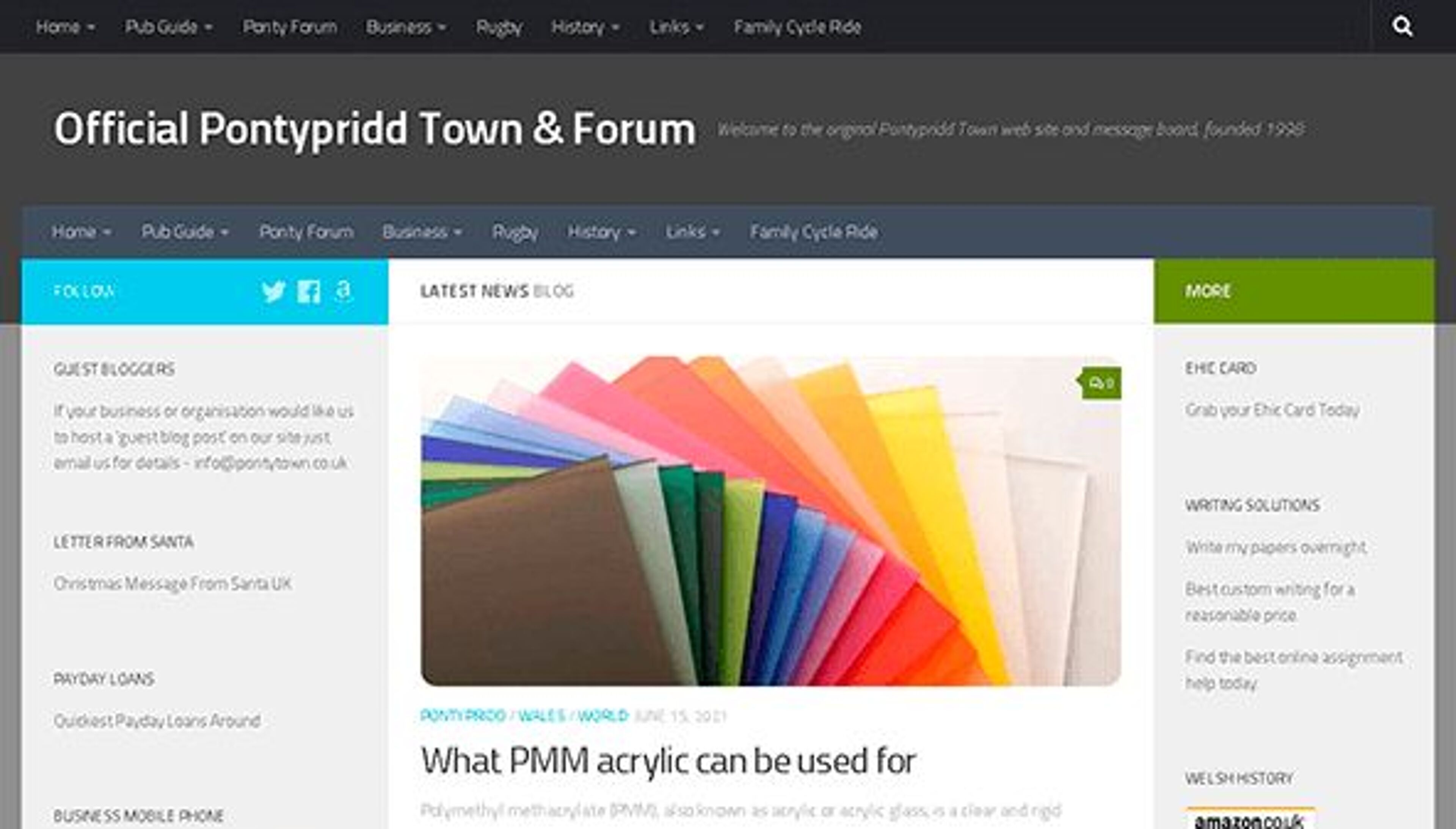 Città di Ponty (pontytown.co.uk)