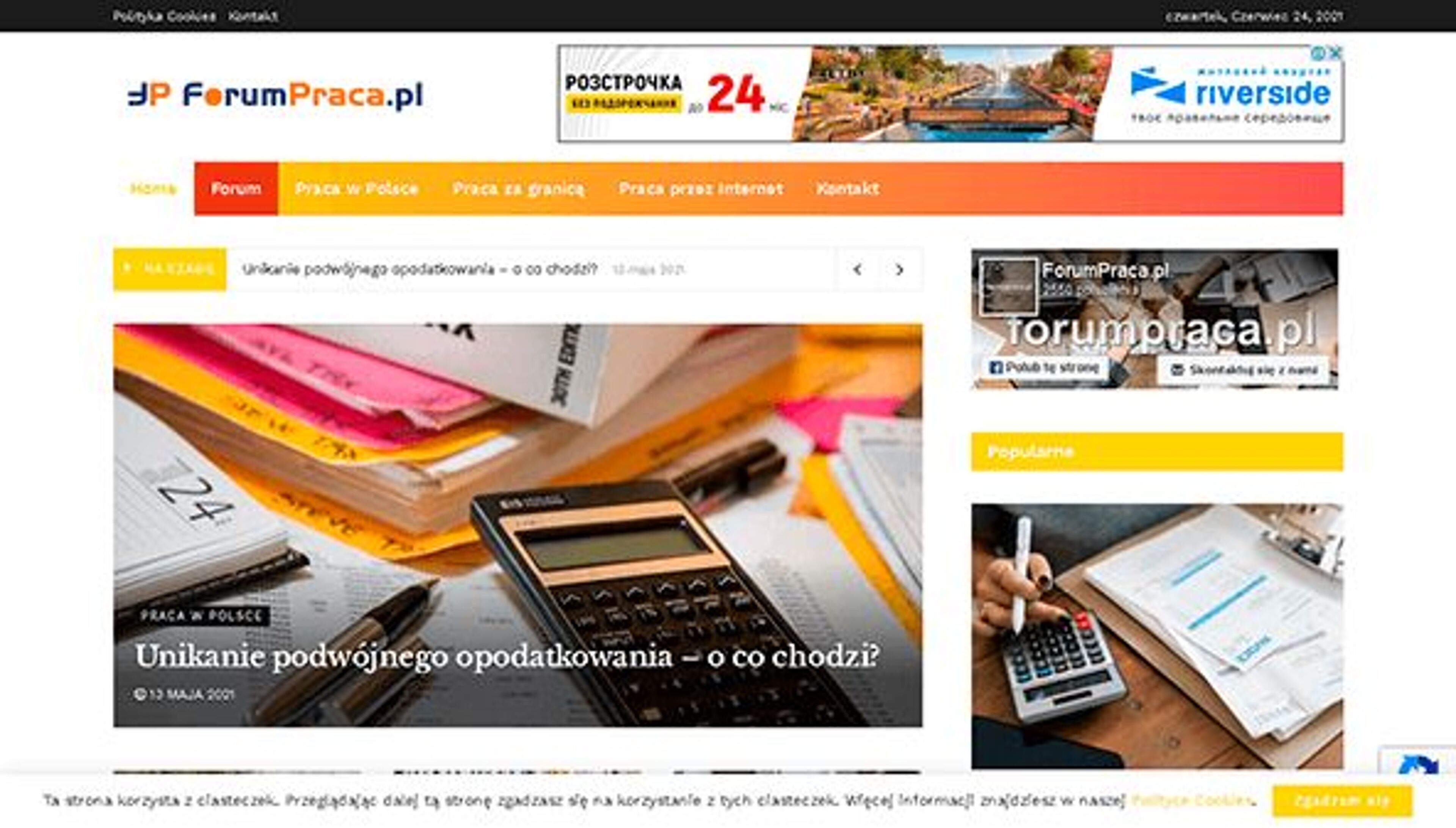 Portal de empleo (portal.forumpraca.pl)