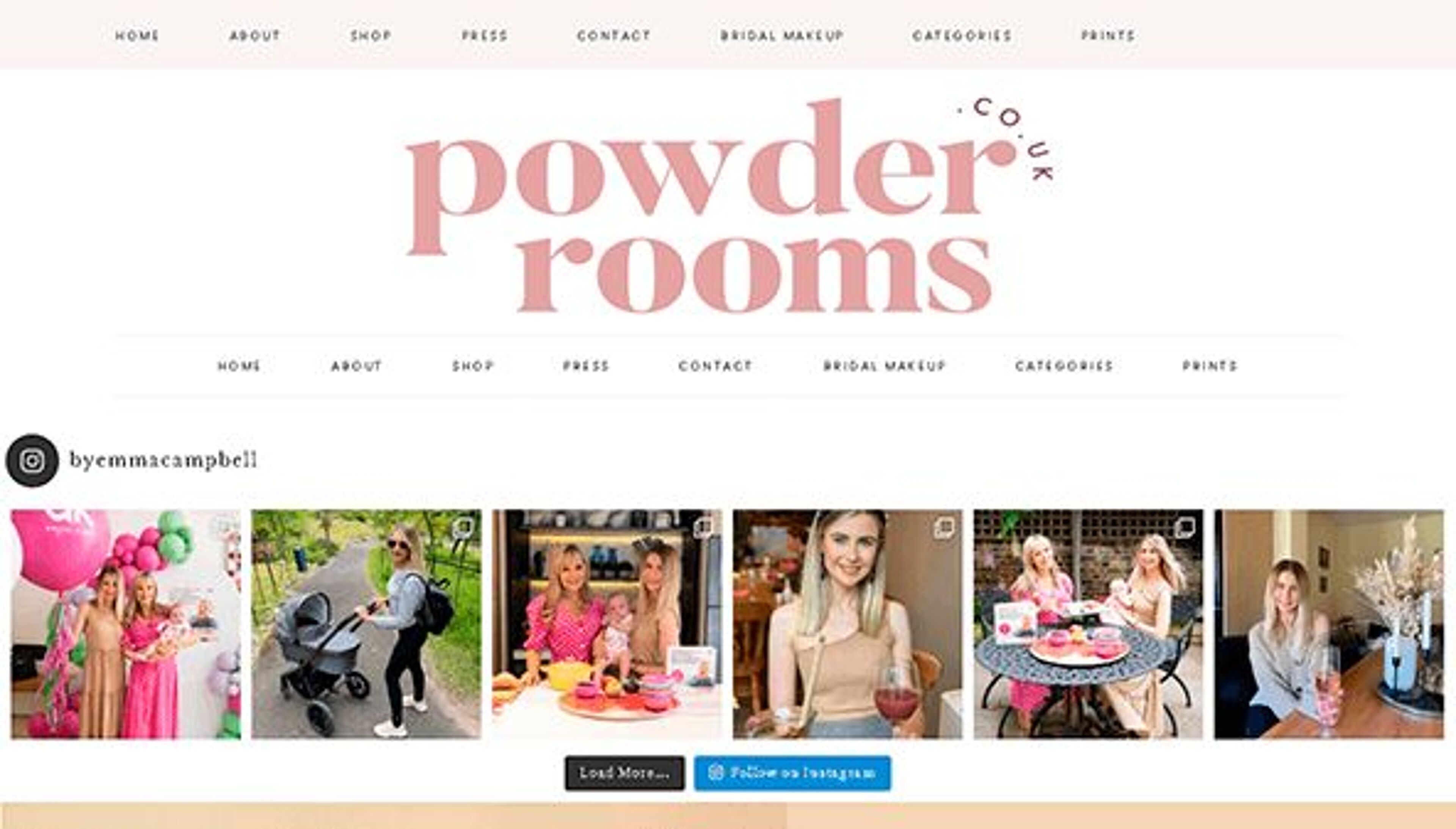 Порошковые комнаты (powderrooms.co.uk)