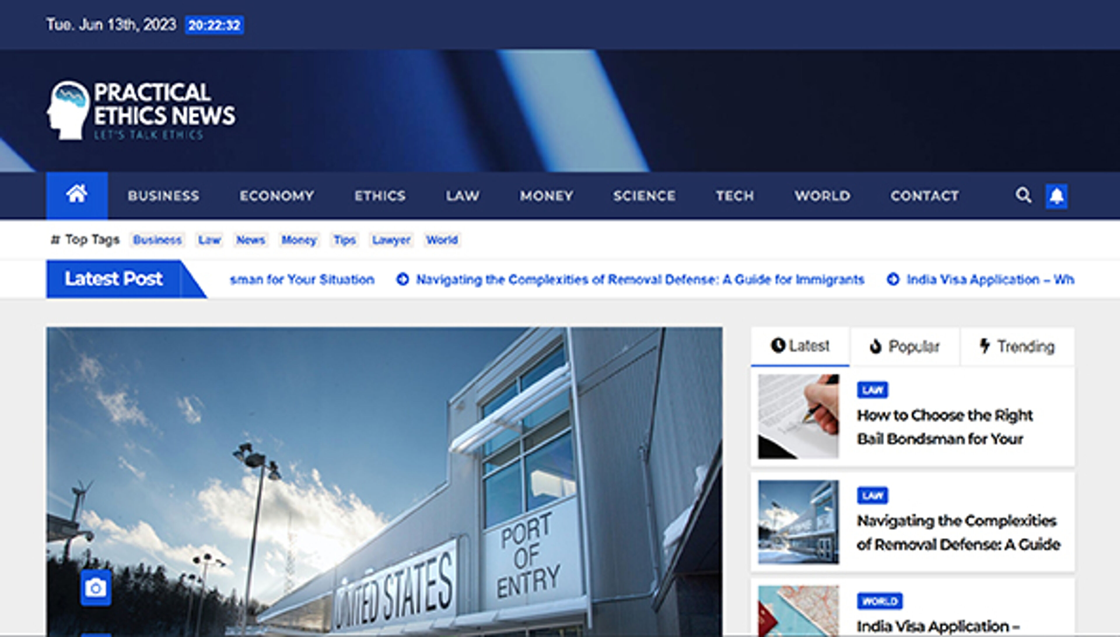 أخبار الأخلاق العملية (practicalethicsnews.com)