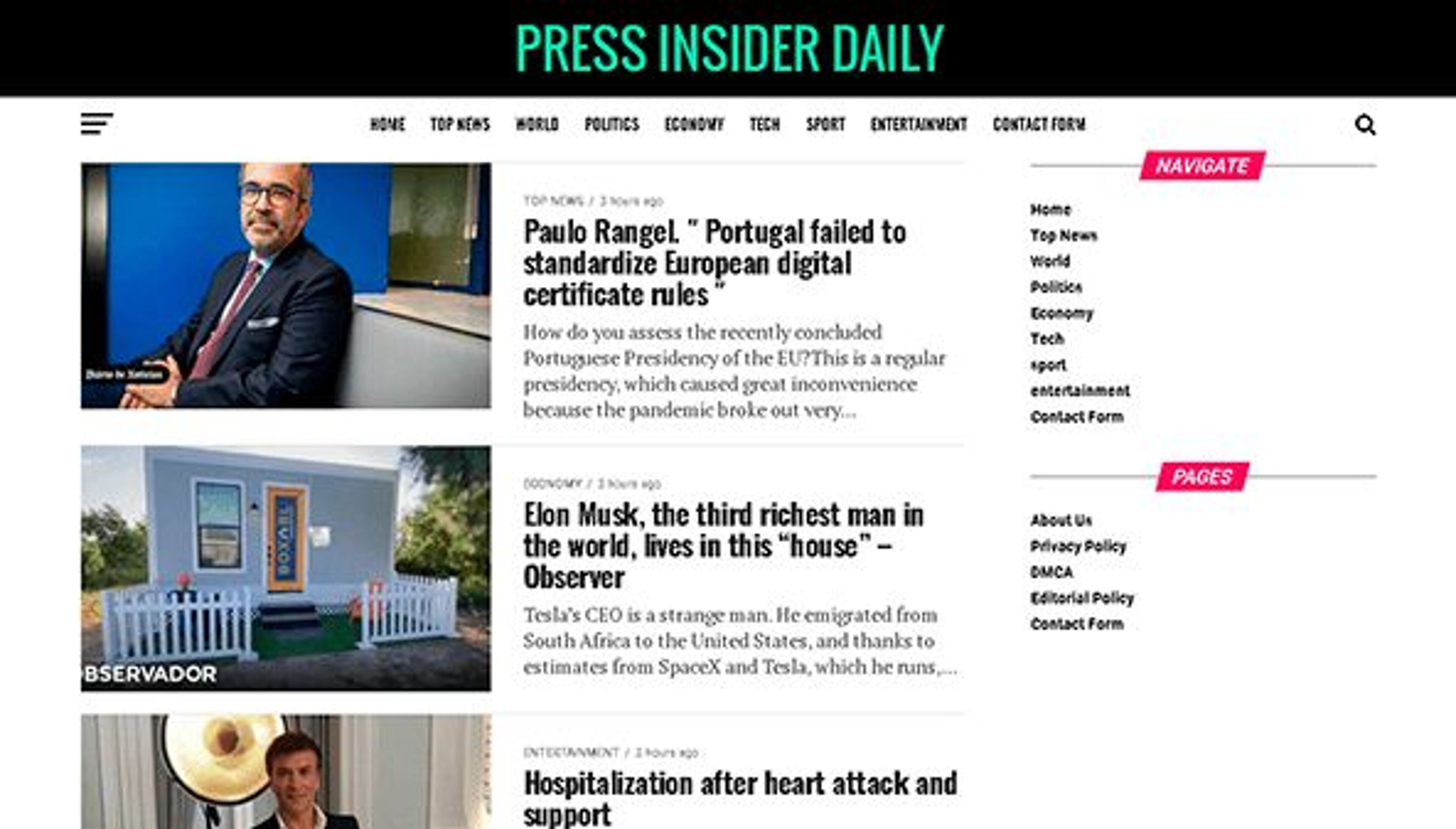 Пресс-инсайдер ежедневно (pressinsiderdaily.com)