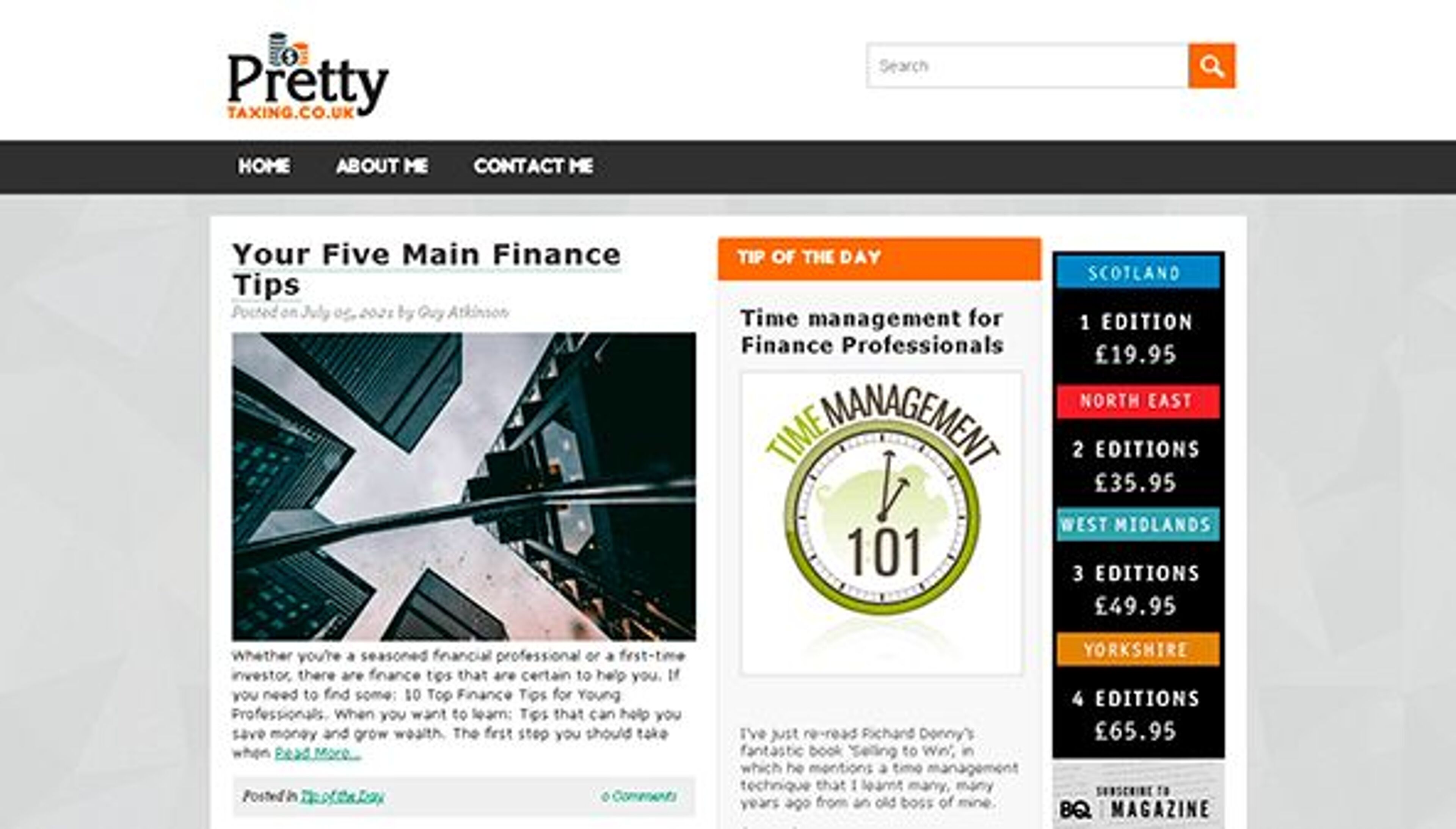 Melko verottavaa (prettytaxing.co.uk)