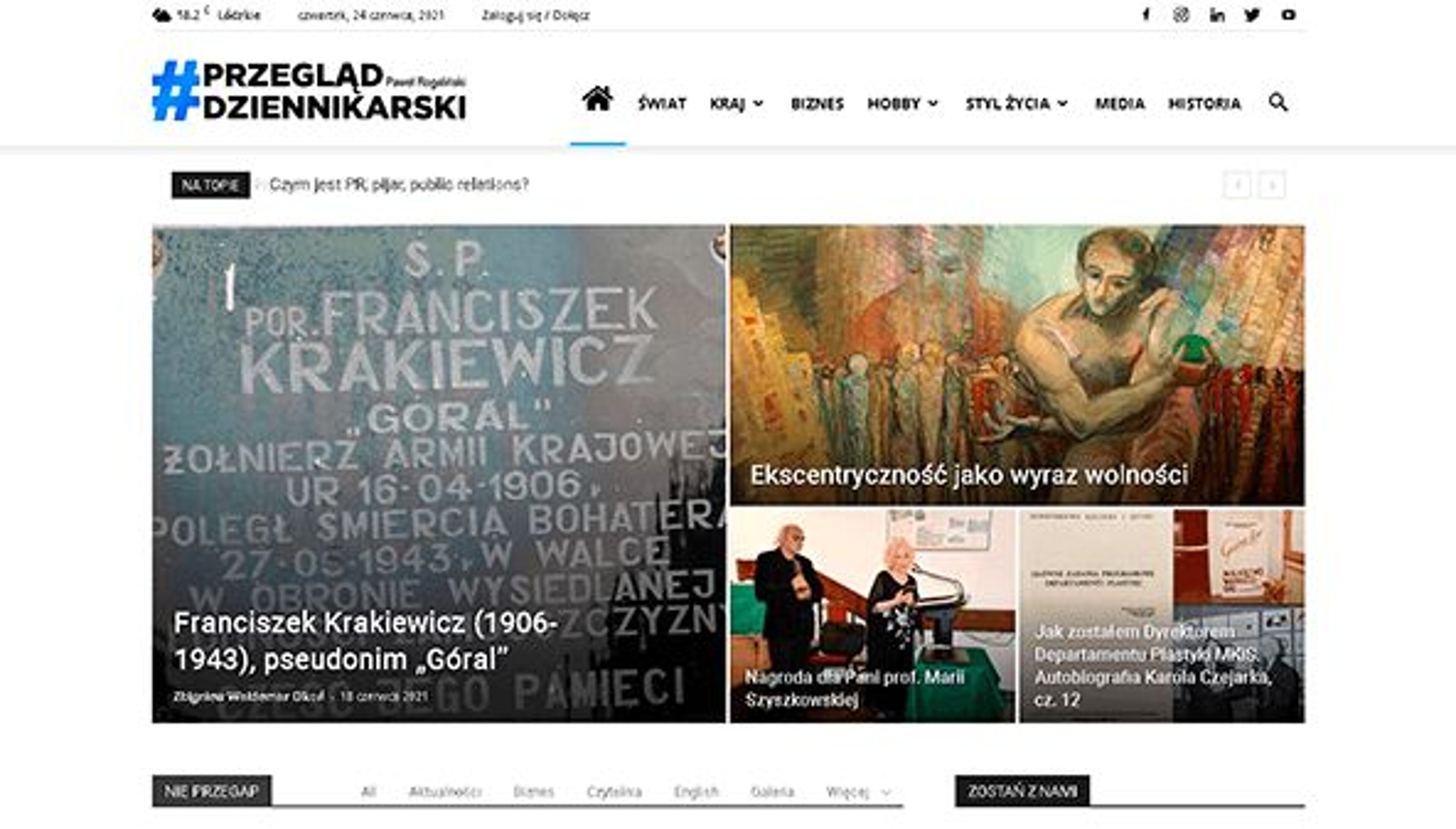 Journalistisk granskning (przegladdziennikarski.pl)