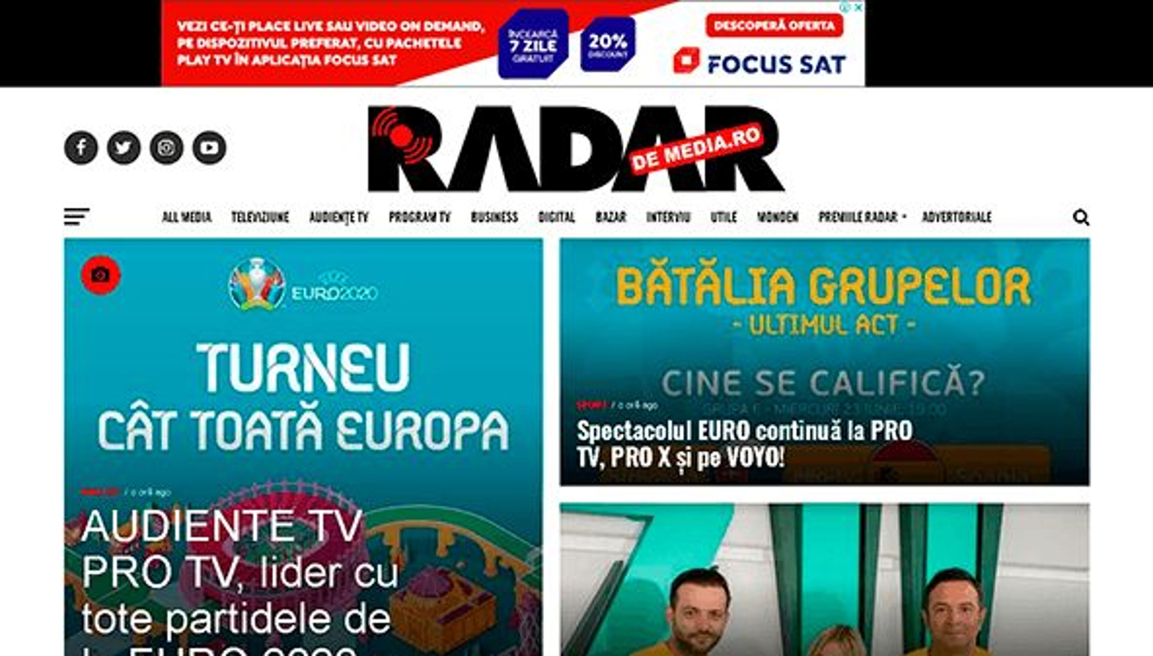 Средний радар (radardemedia.ro)