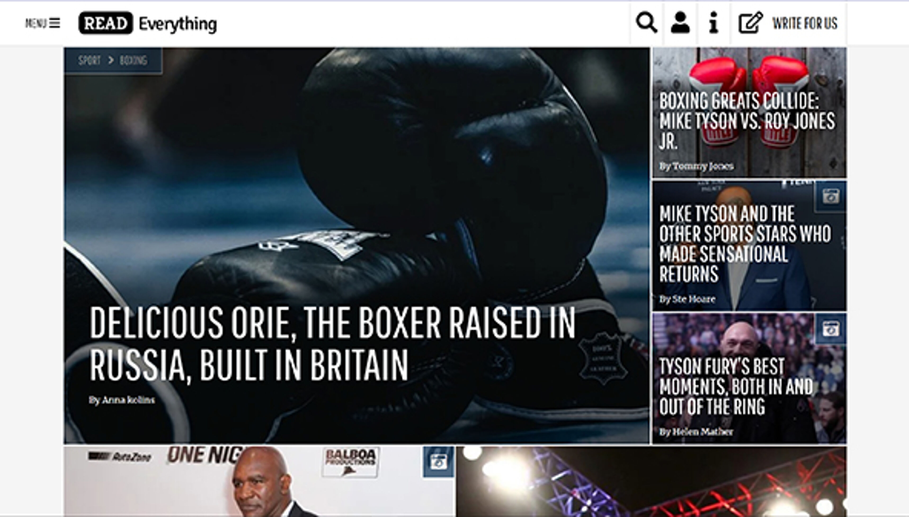 Читать бокс (readboxing.com)