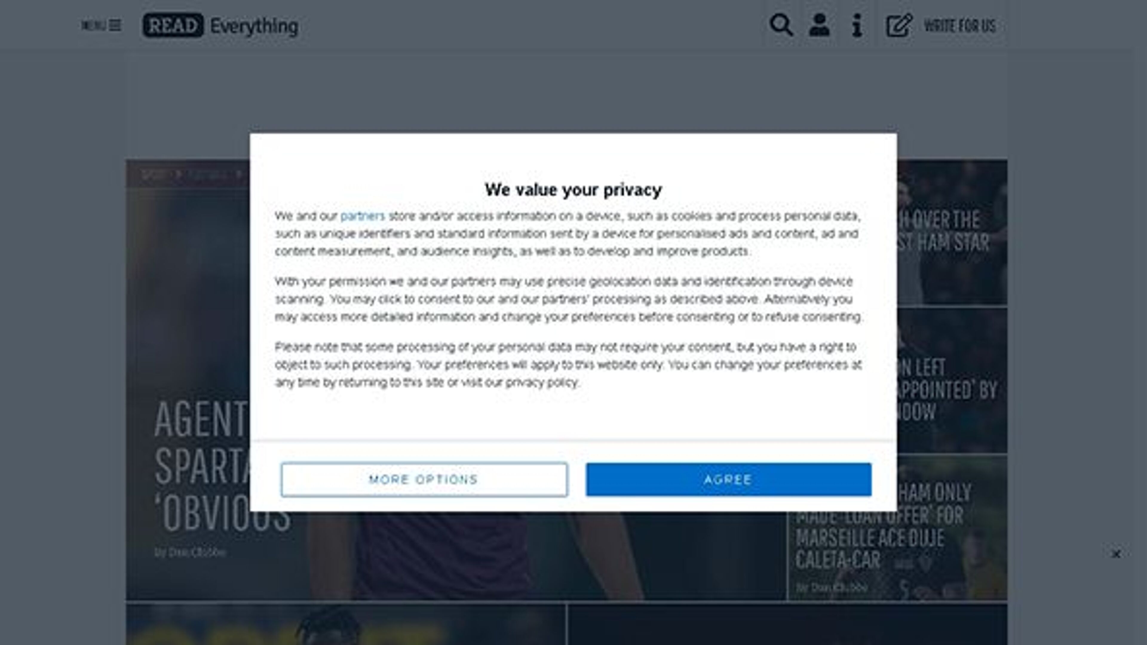 Читать Вест Хэм (readwestham.com)