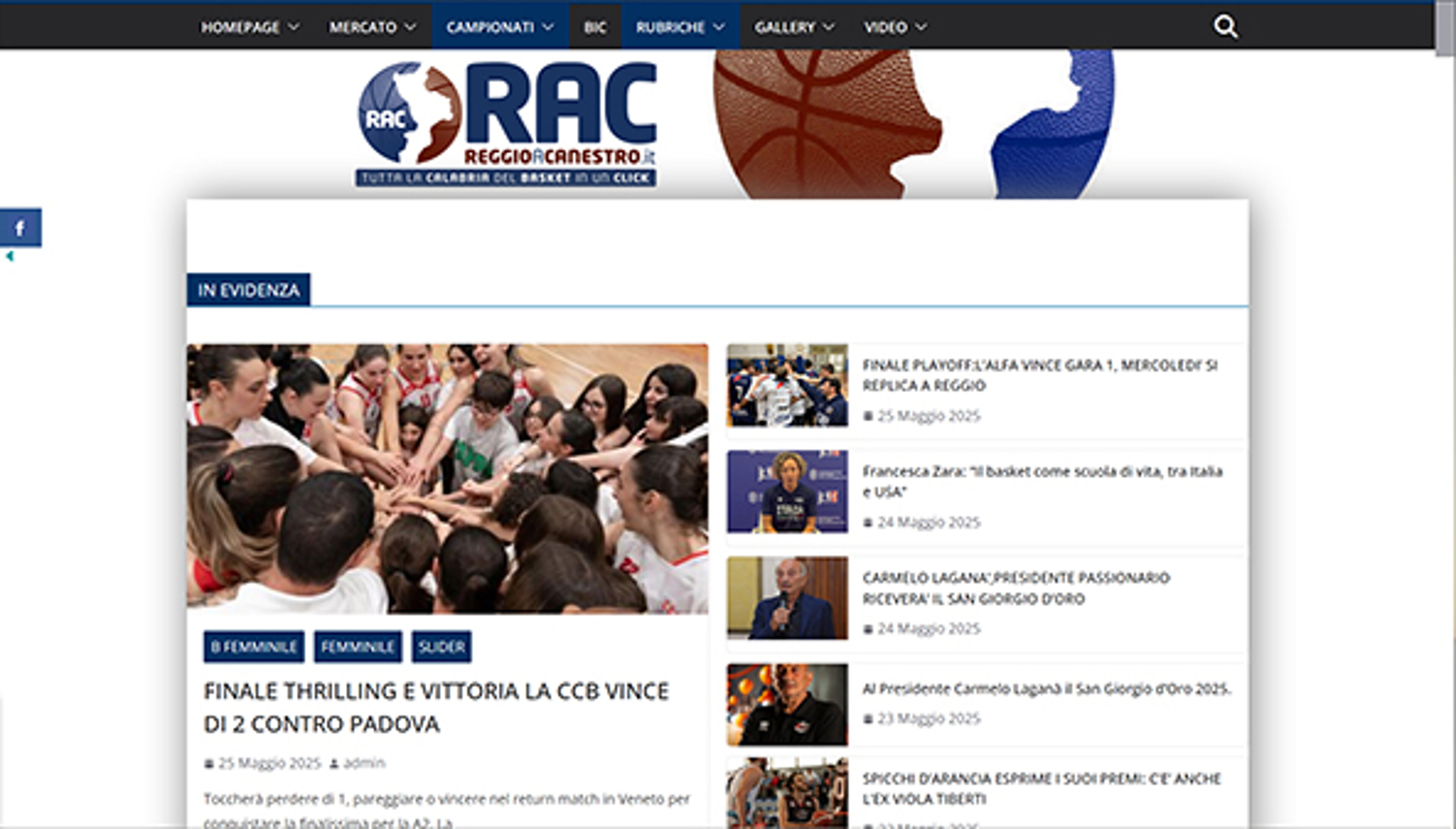 reggioacanestro.com