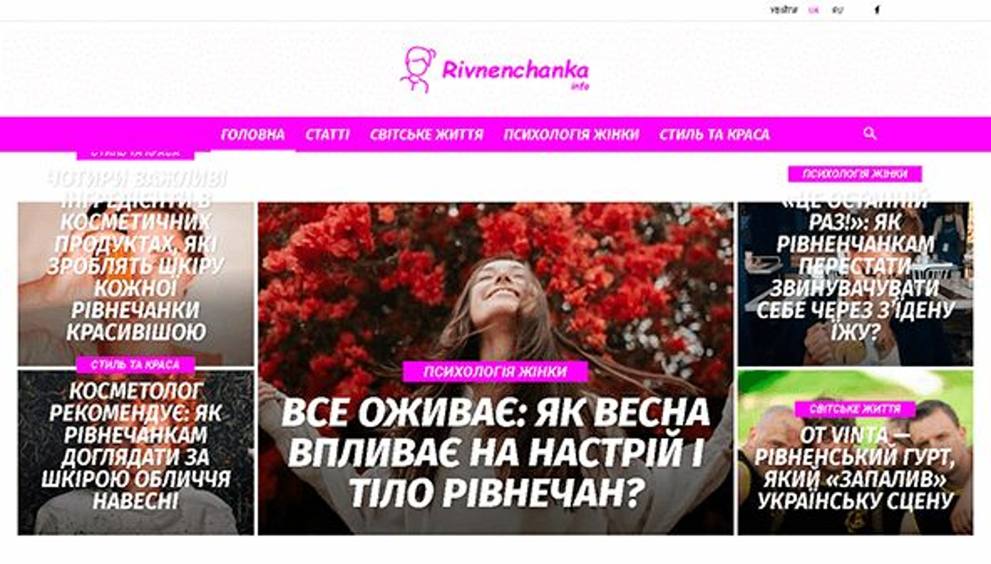 ريفنينشانكا (rivnenchanka.info)