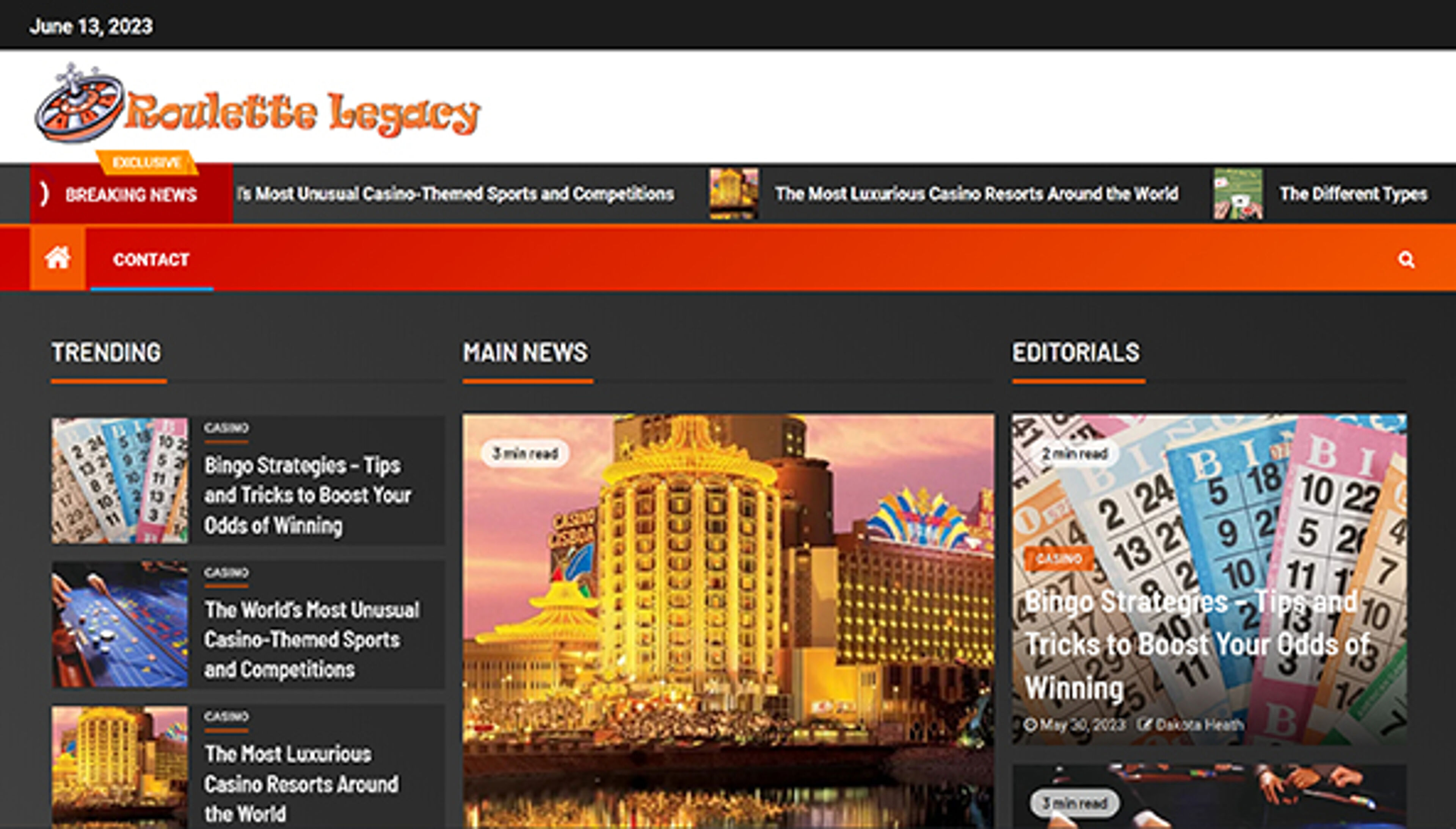 Roulette Vermächtnis (roulettelegacy.com)