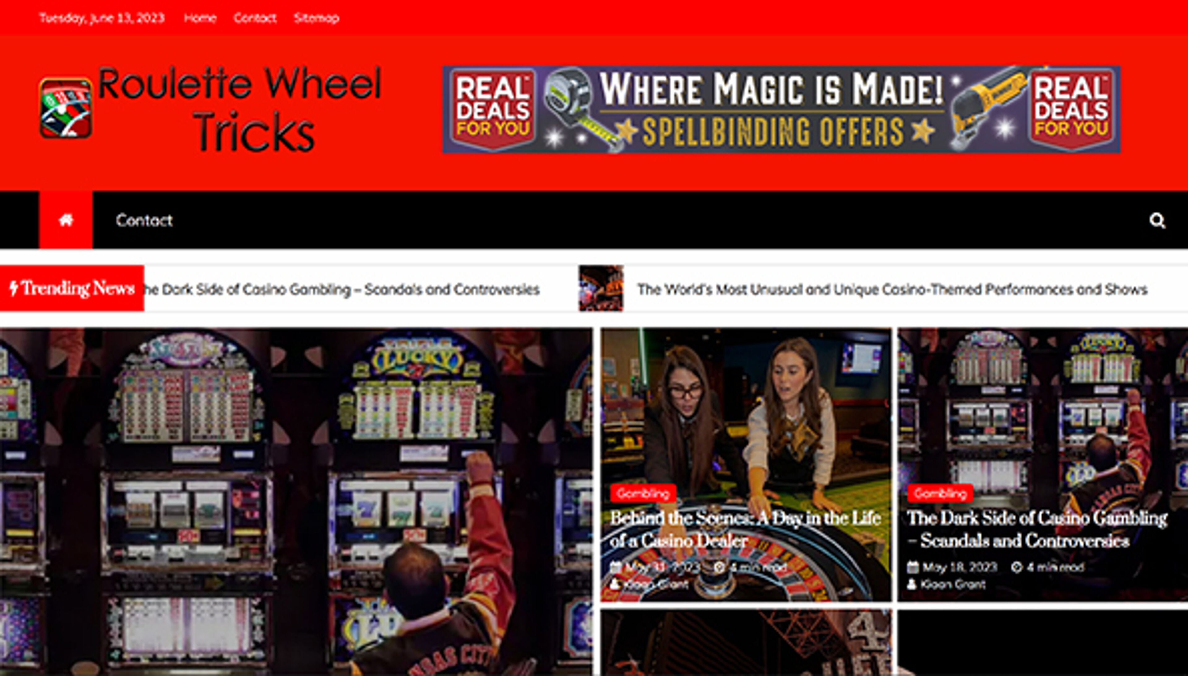 Truques de roda de roleta (roulettewheeltricks.com)