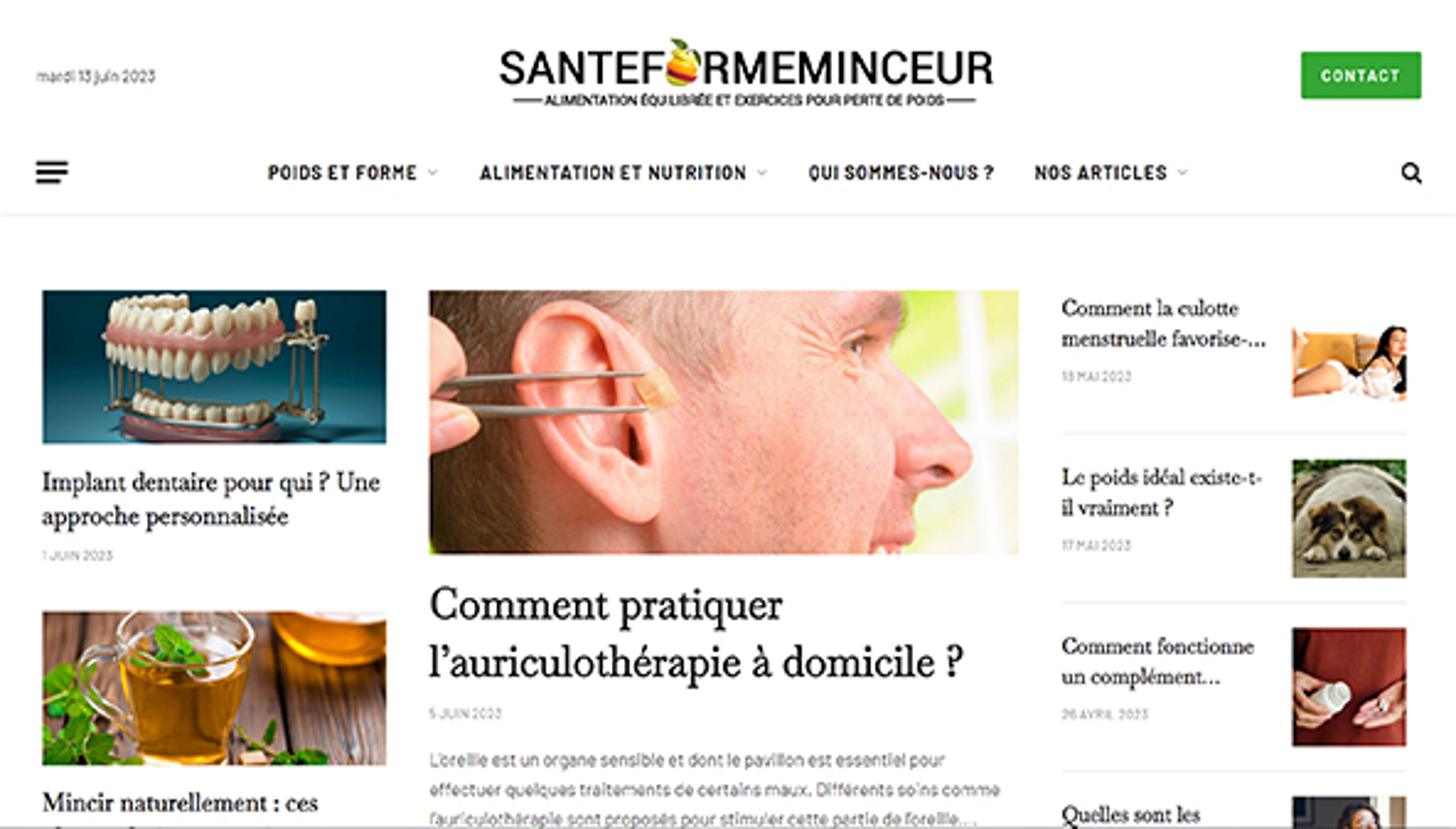 Gesundheit und Fitness (santeformeminceur.com)