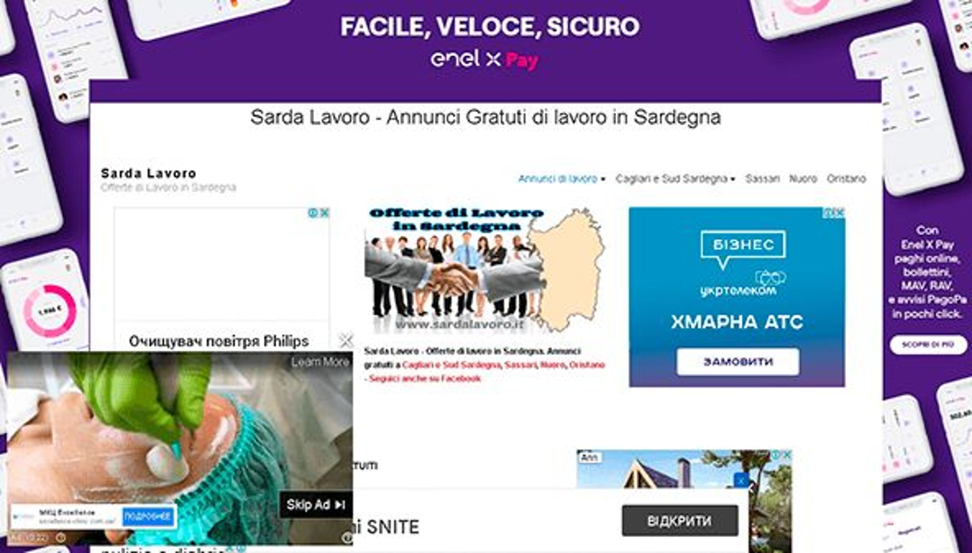 Sardische Arbeit (sardalavoro.it)