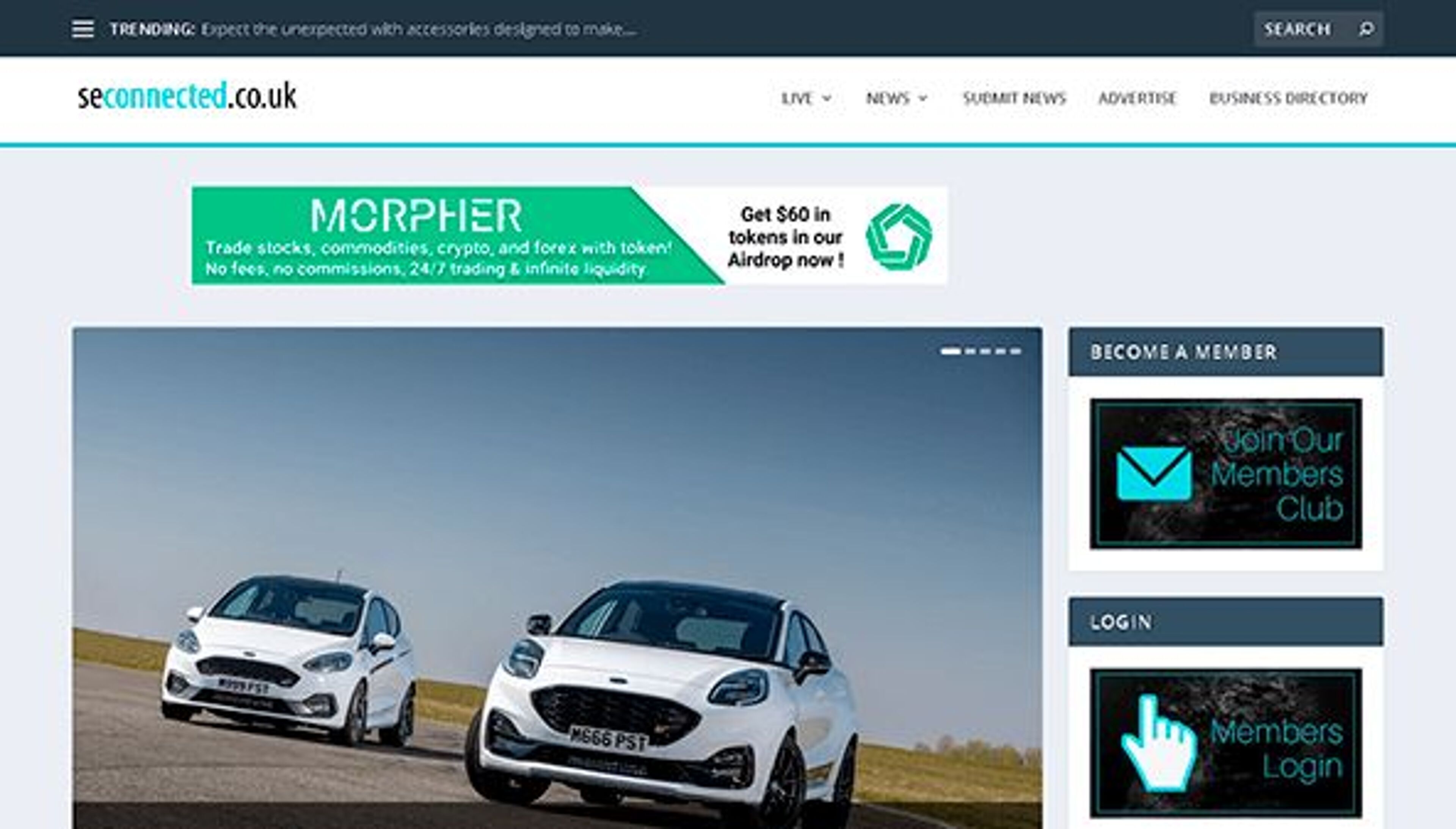 Sørøst tilkoblet (seconnected.co.uk)