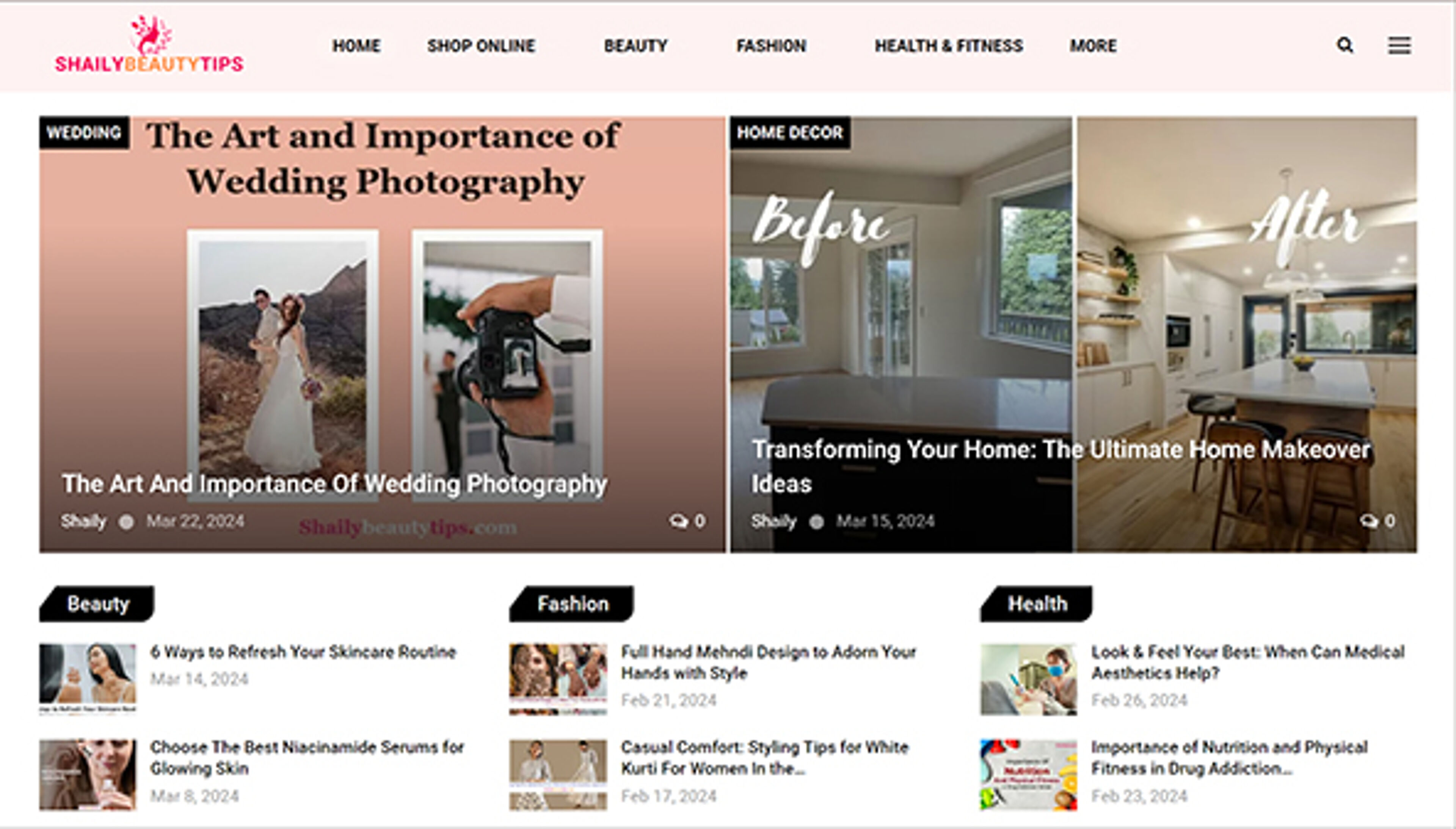 shailybeautytips.com