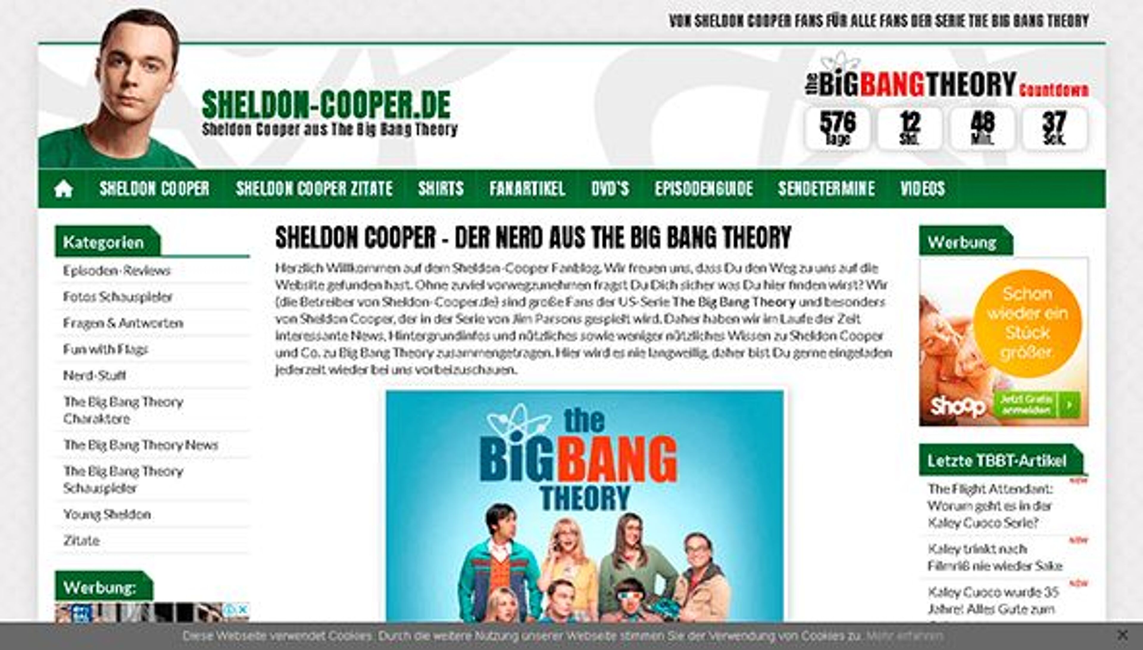 Шелдон Купер (sheldon-cooper.de)