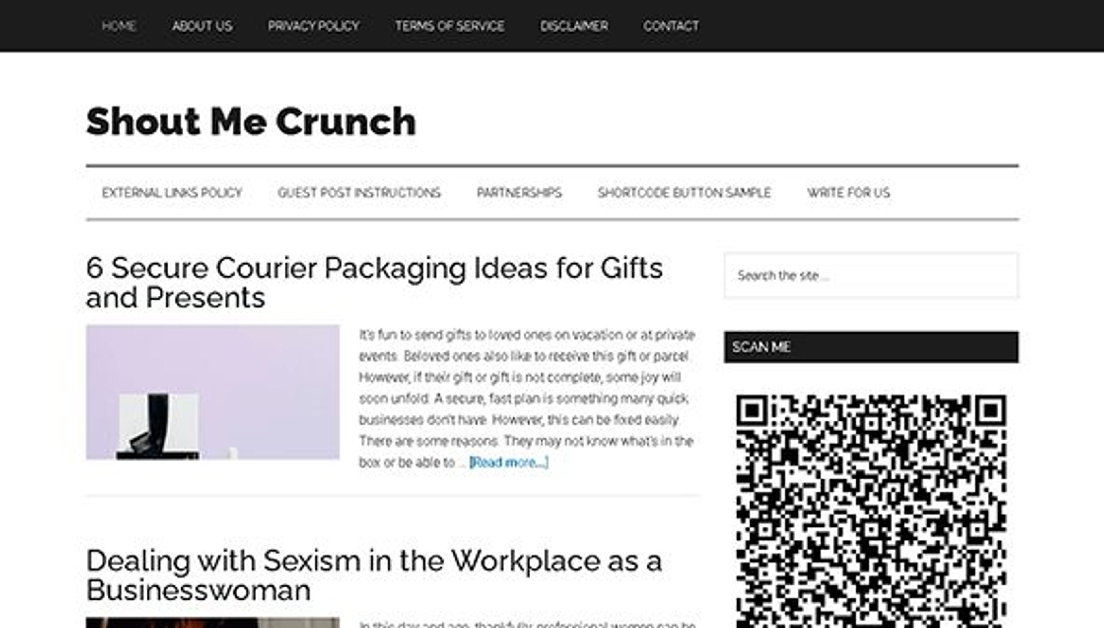 Crie-moi dessus (shoutmecrunch.com)