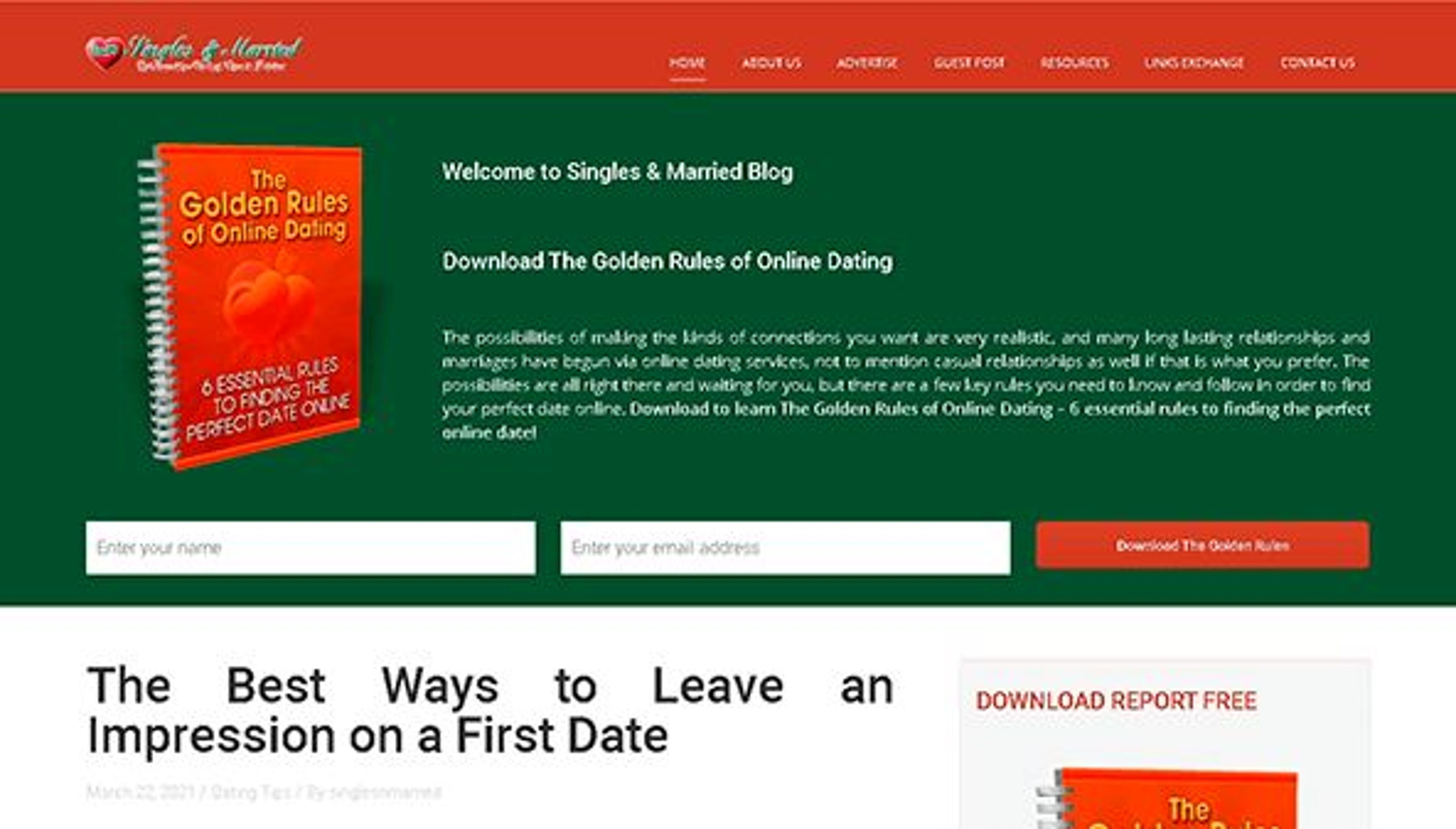 Egyedülállók és házasok (singlesandmarried.co.uk)