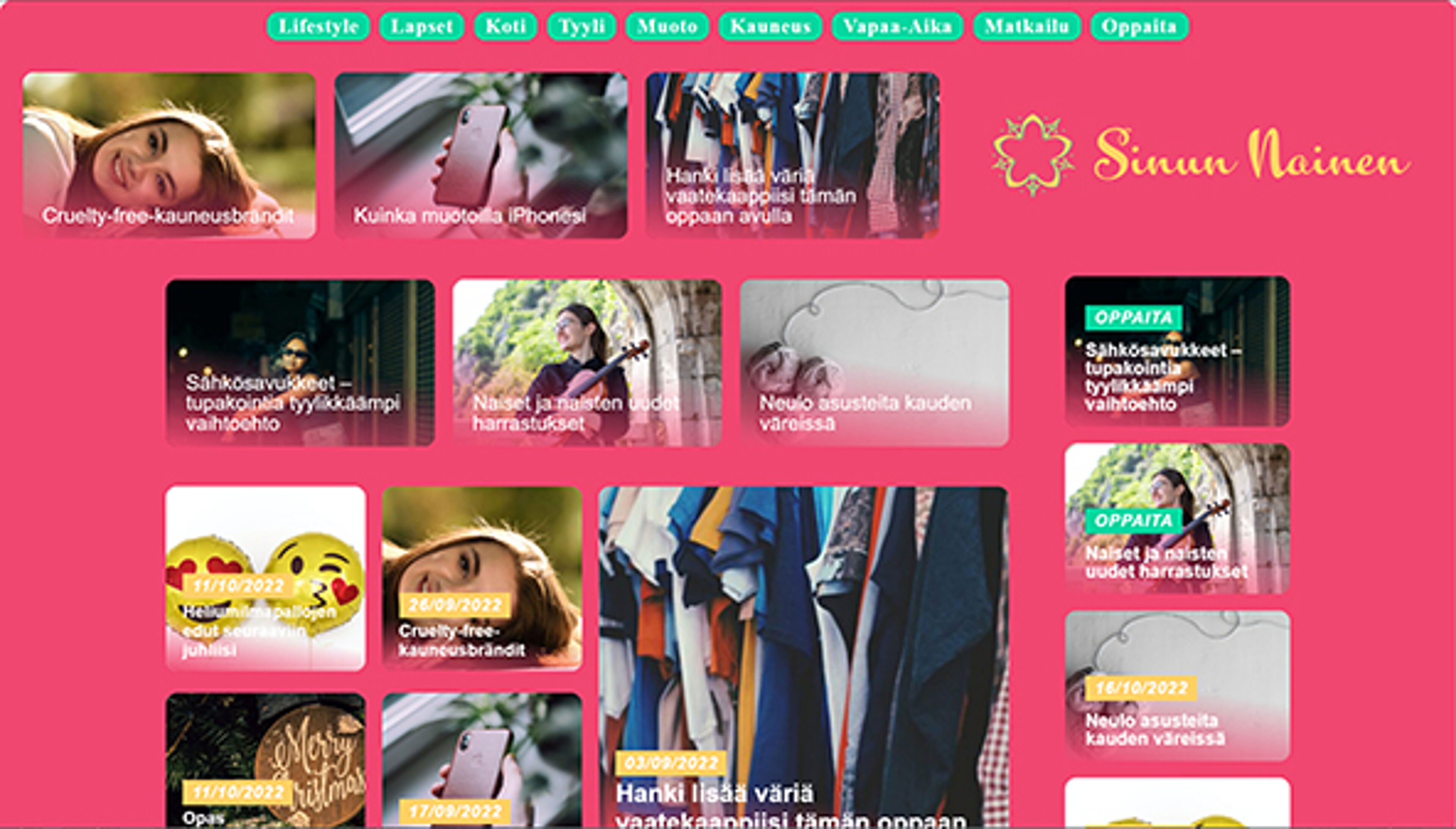 sinunnainen.fi