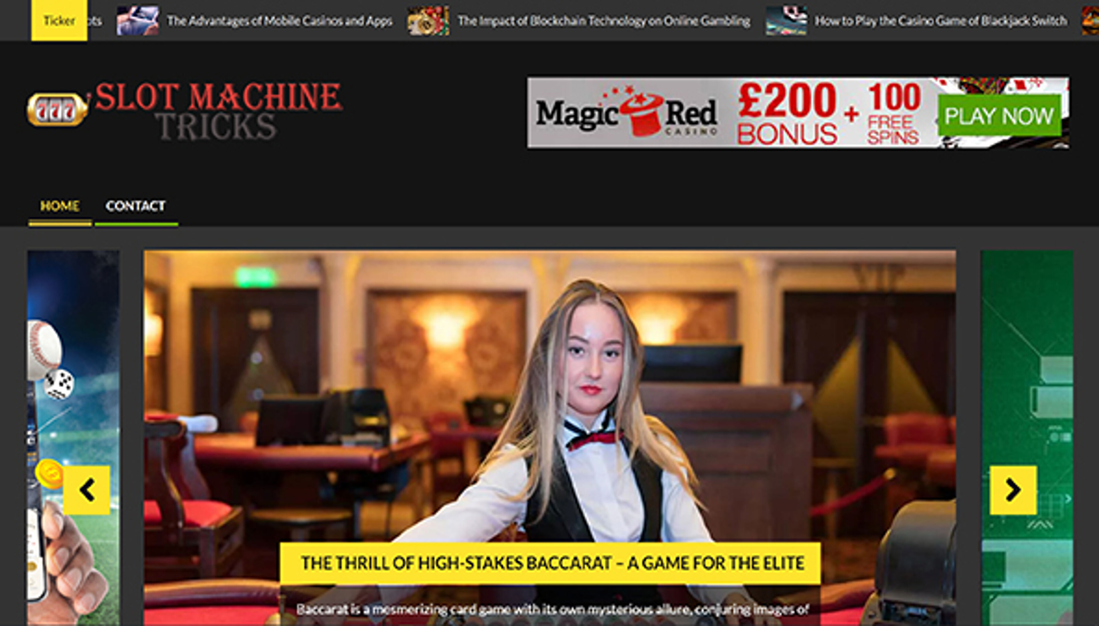 Tricks med spelautomater (slotmachinetricks.com)