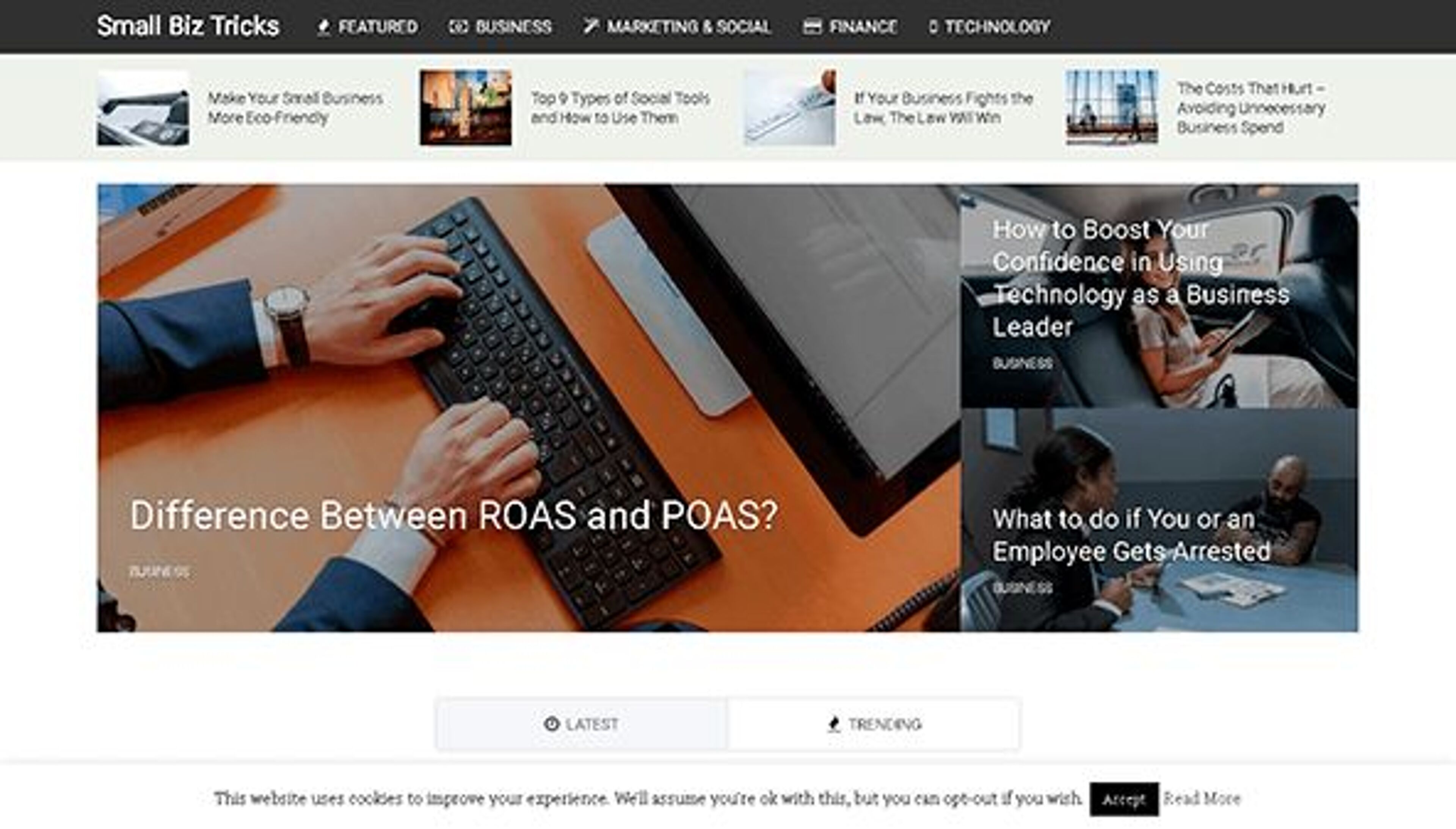 Trucos para pequeñas empresas (smallbiztricks.com)