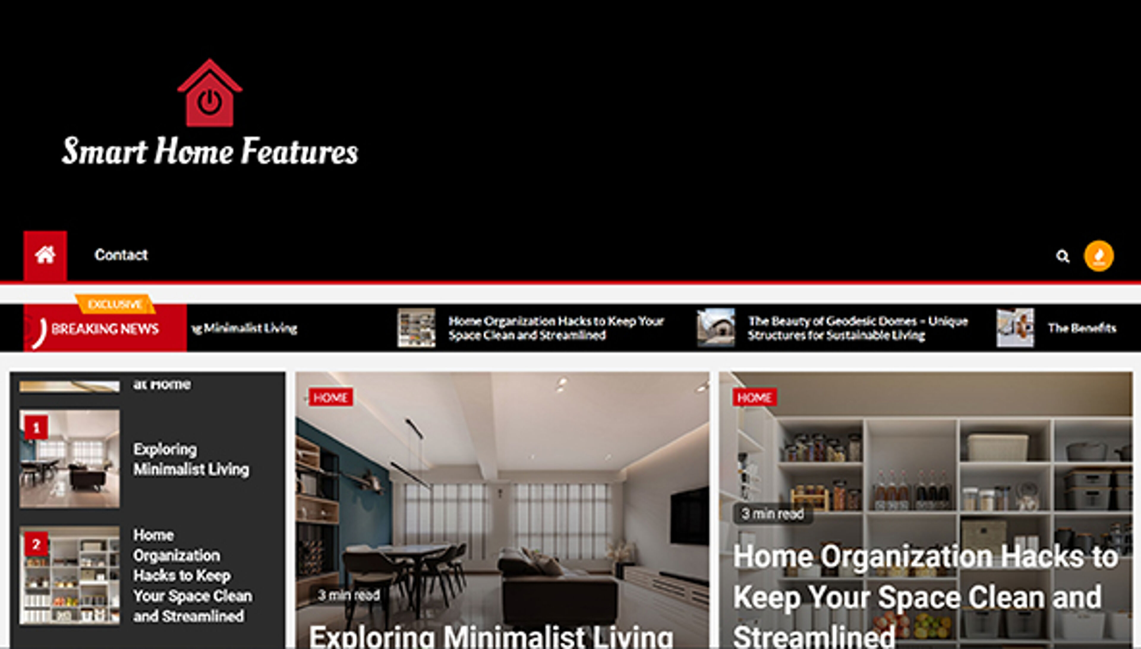 ميزات المنزل الذكي (smarthomefeatures.com)