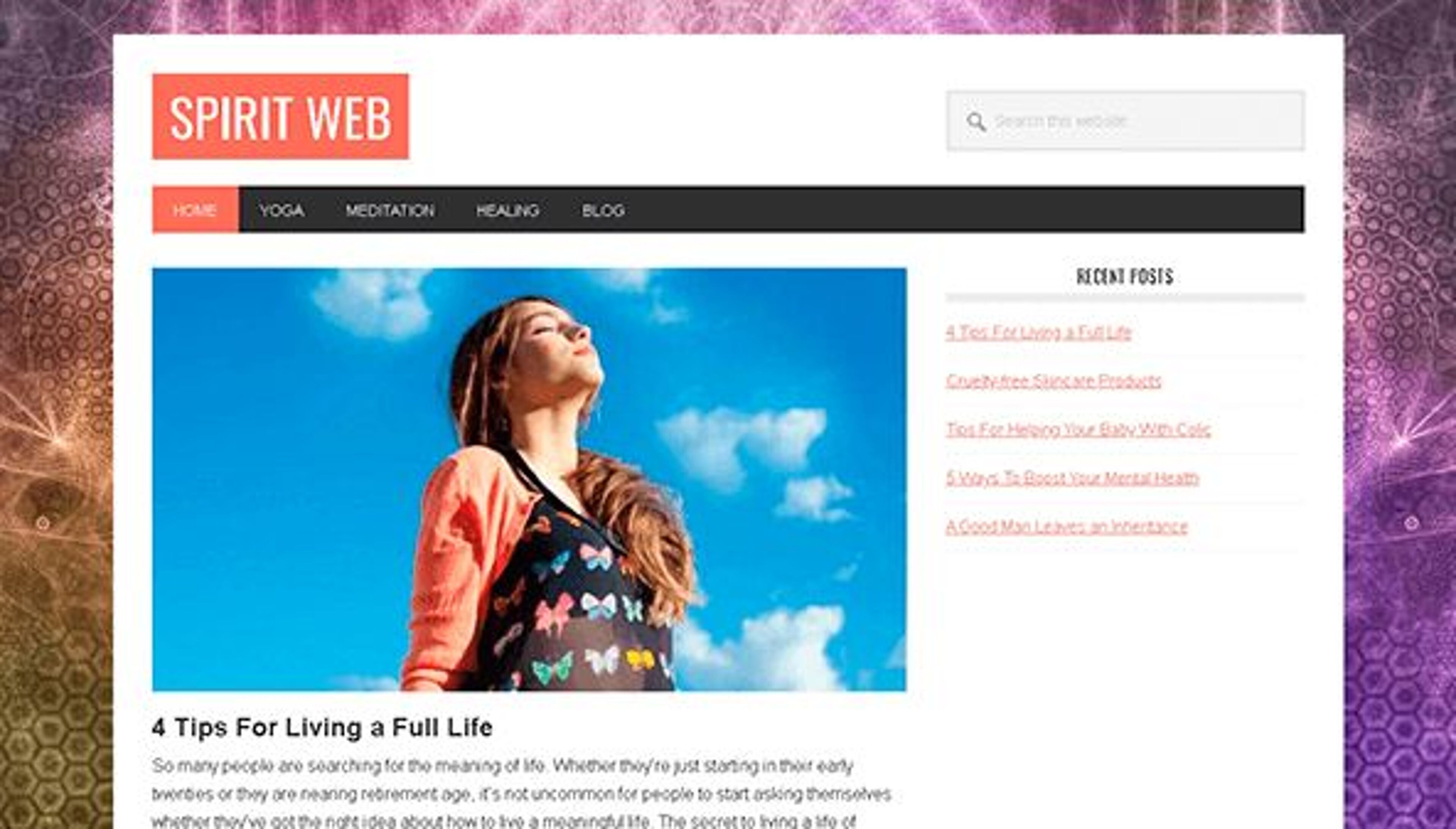 ويب الروح (spiritweb.org)