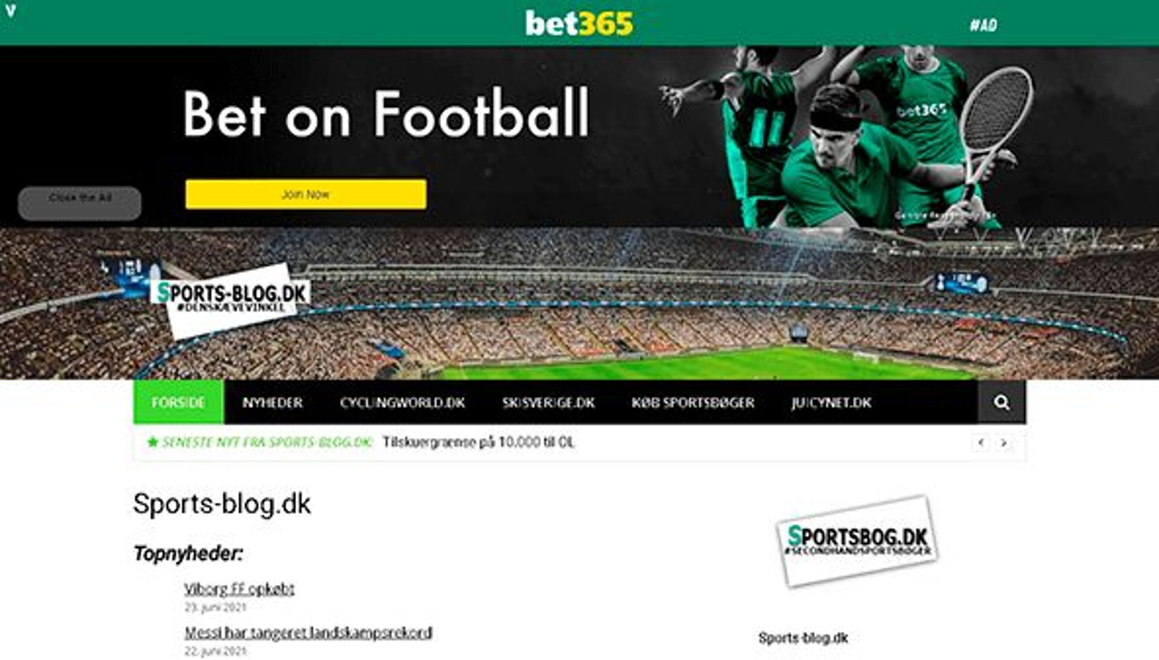 مدونة رياضية (sports-blog.dk)