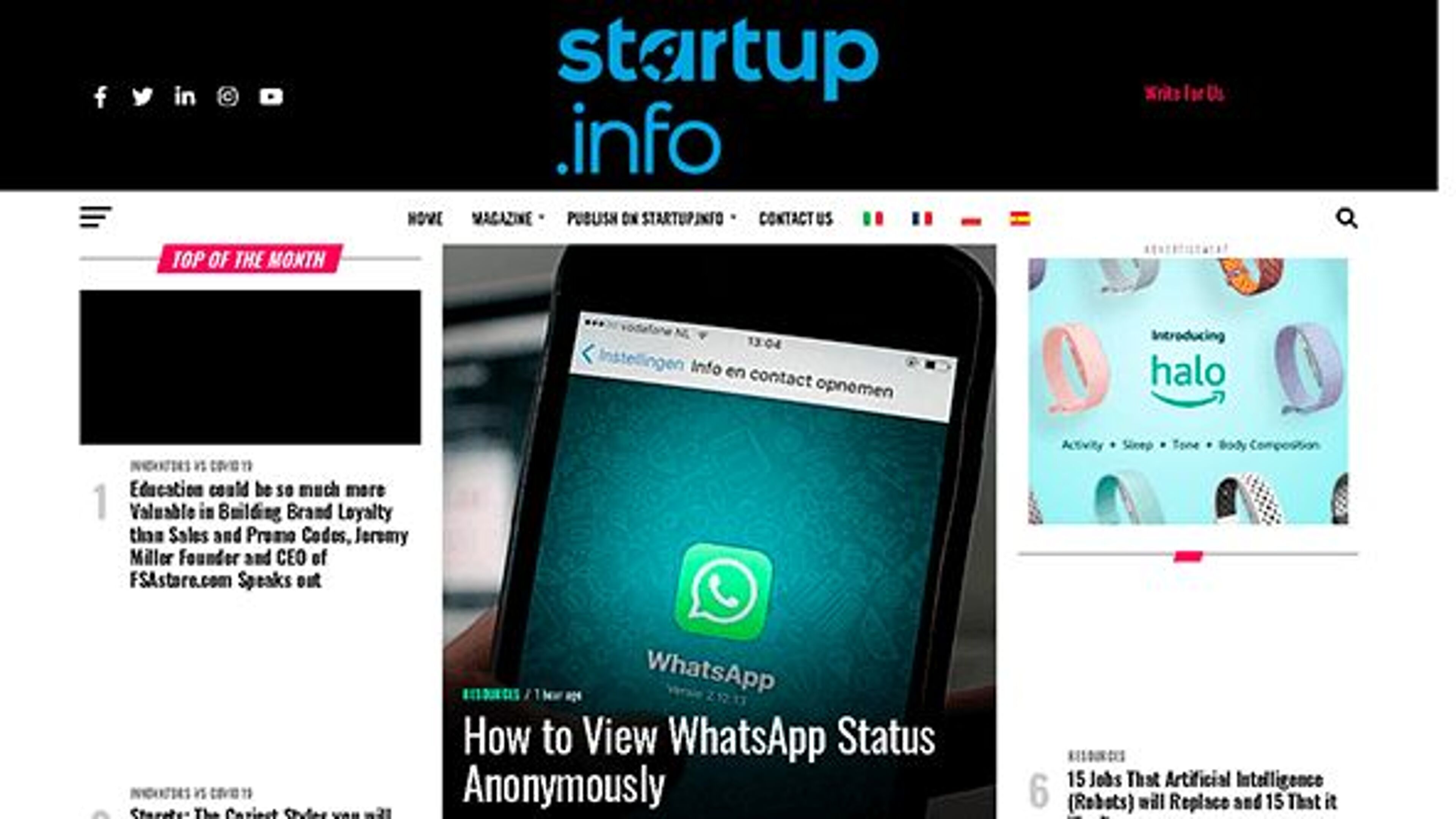 Информация о запуске (startup.info)