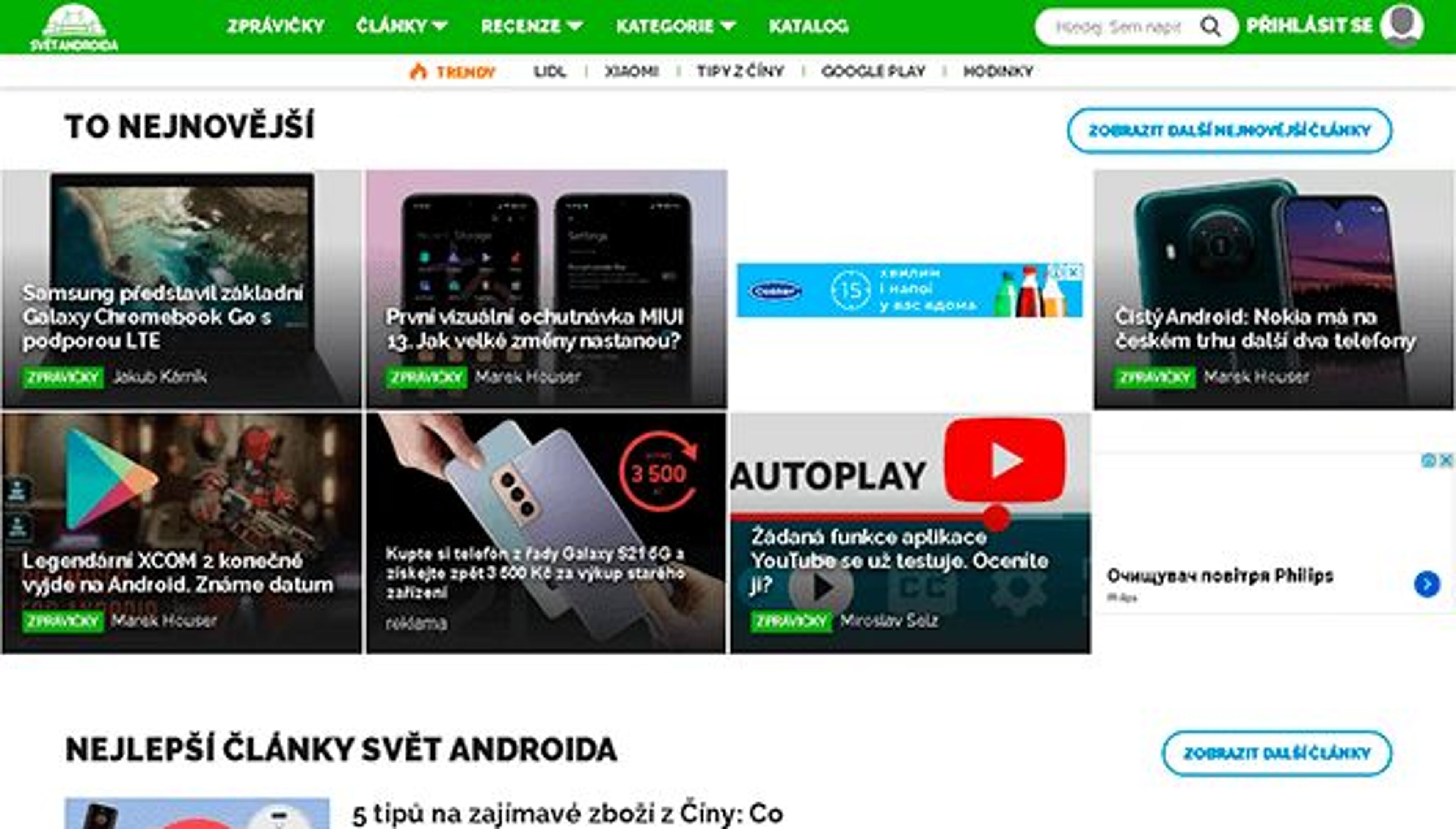 Mundo Android (svetandroida.cz)