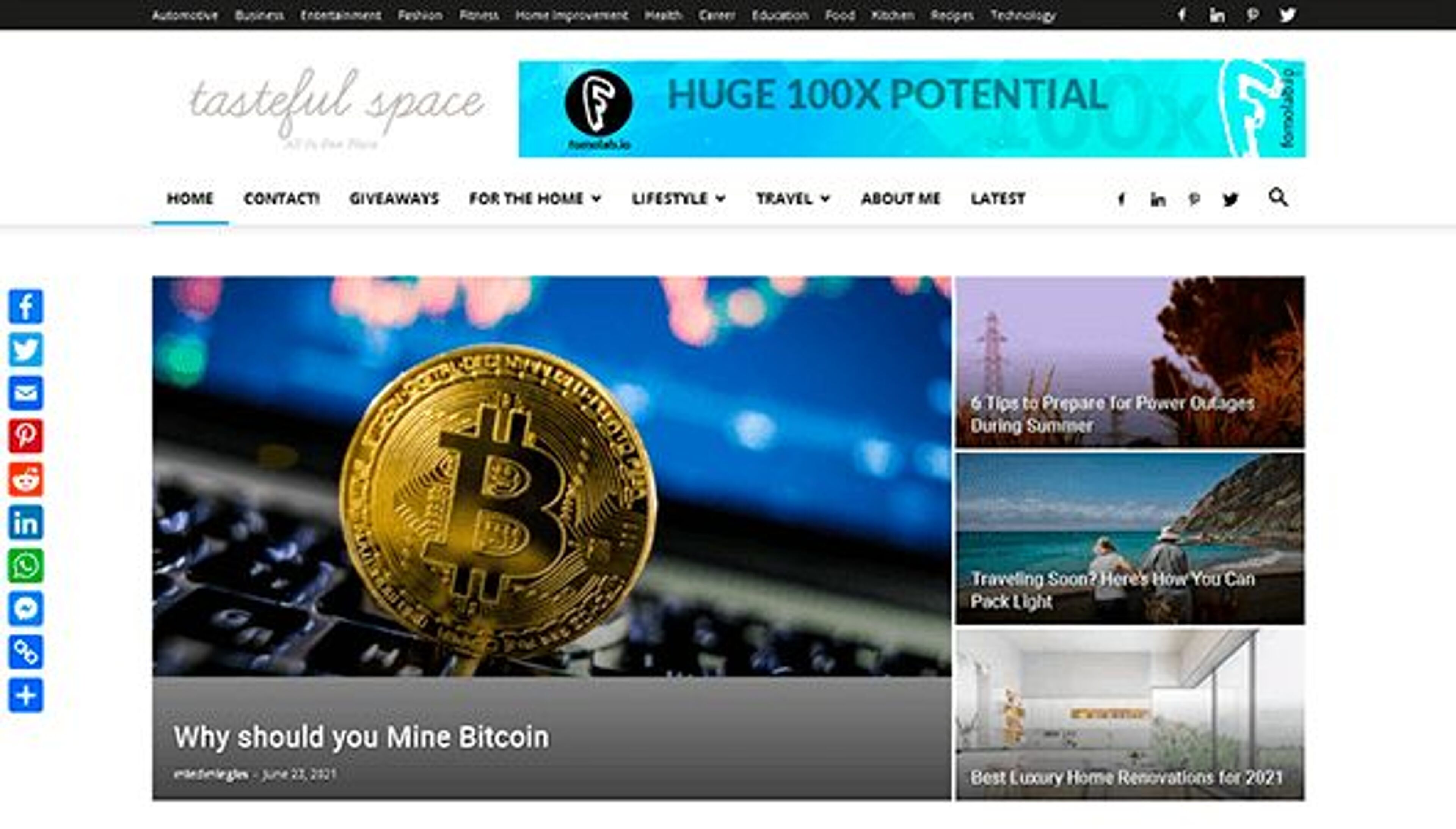 Espace de bon goût (tastefulspace.com)