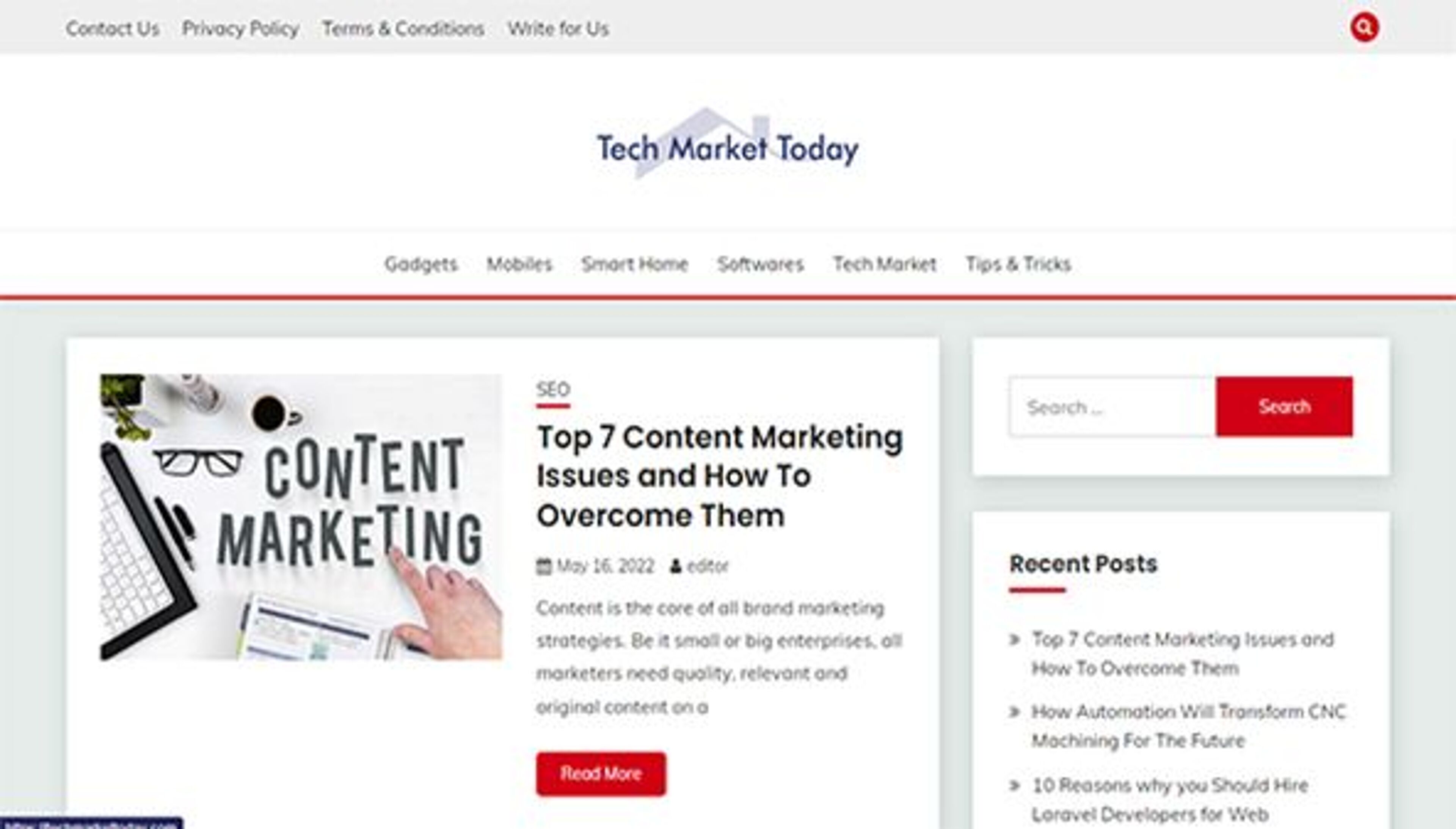 Technologijų rinka šiandien (techmarkettoday.com)