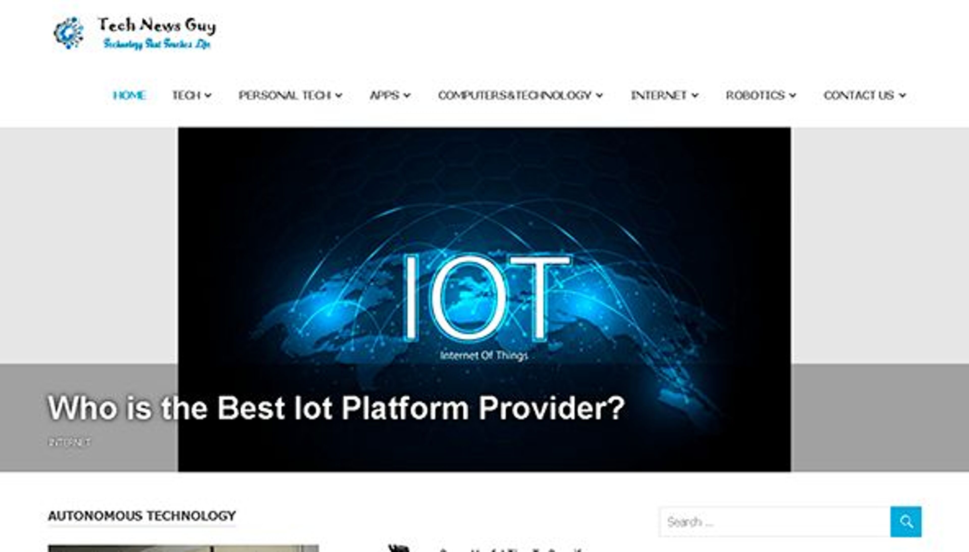 Ragazzo delle notizie tecniche (technewsguy.com)