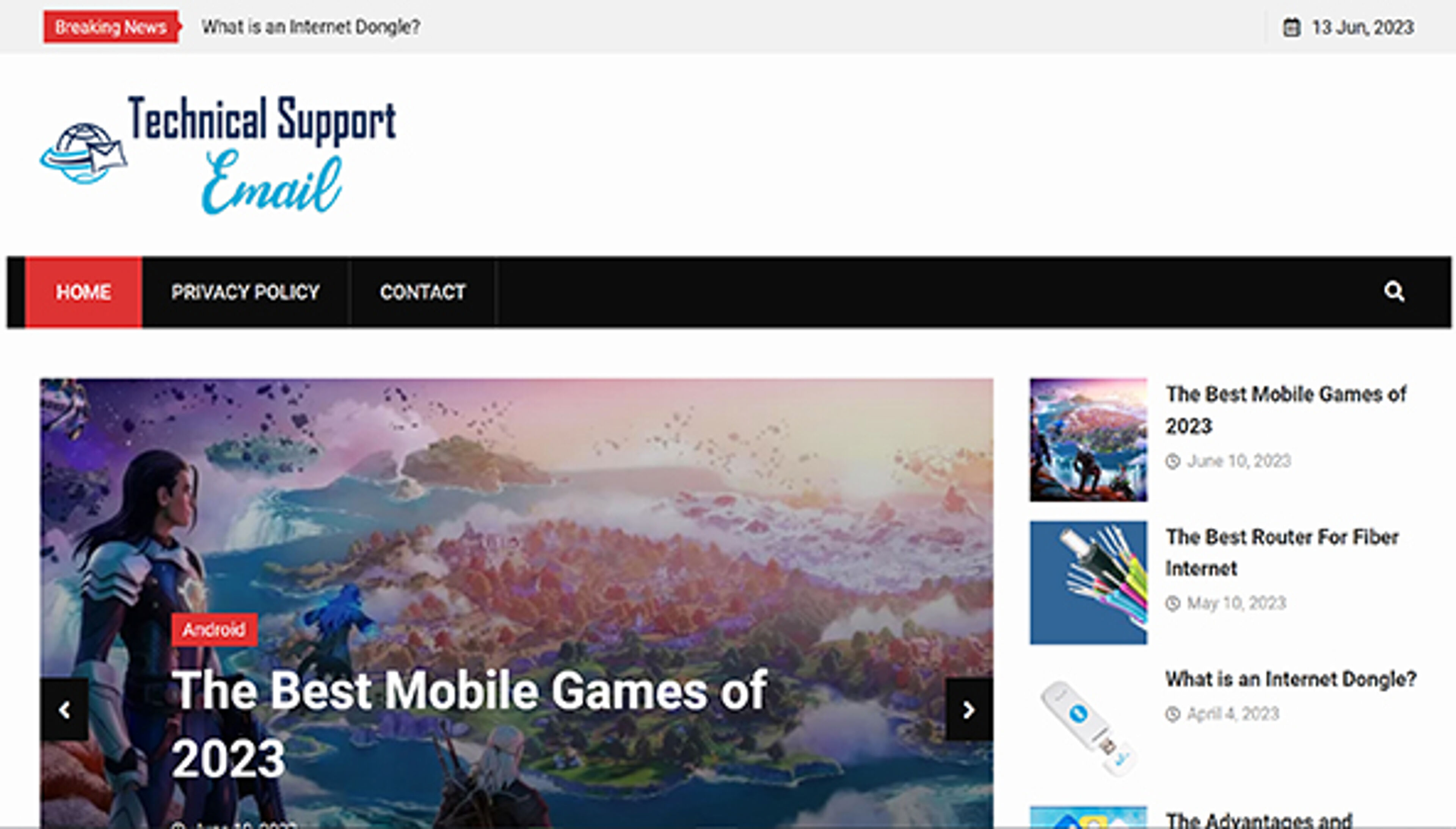 Техническая поддержка по электронной почте (technical-support-email.com)